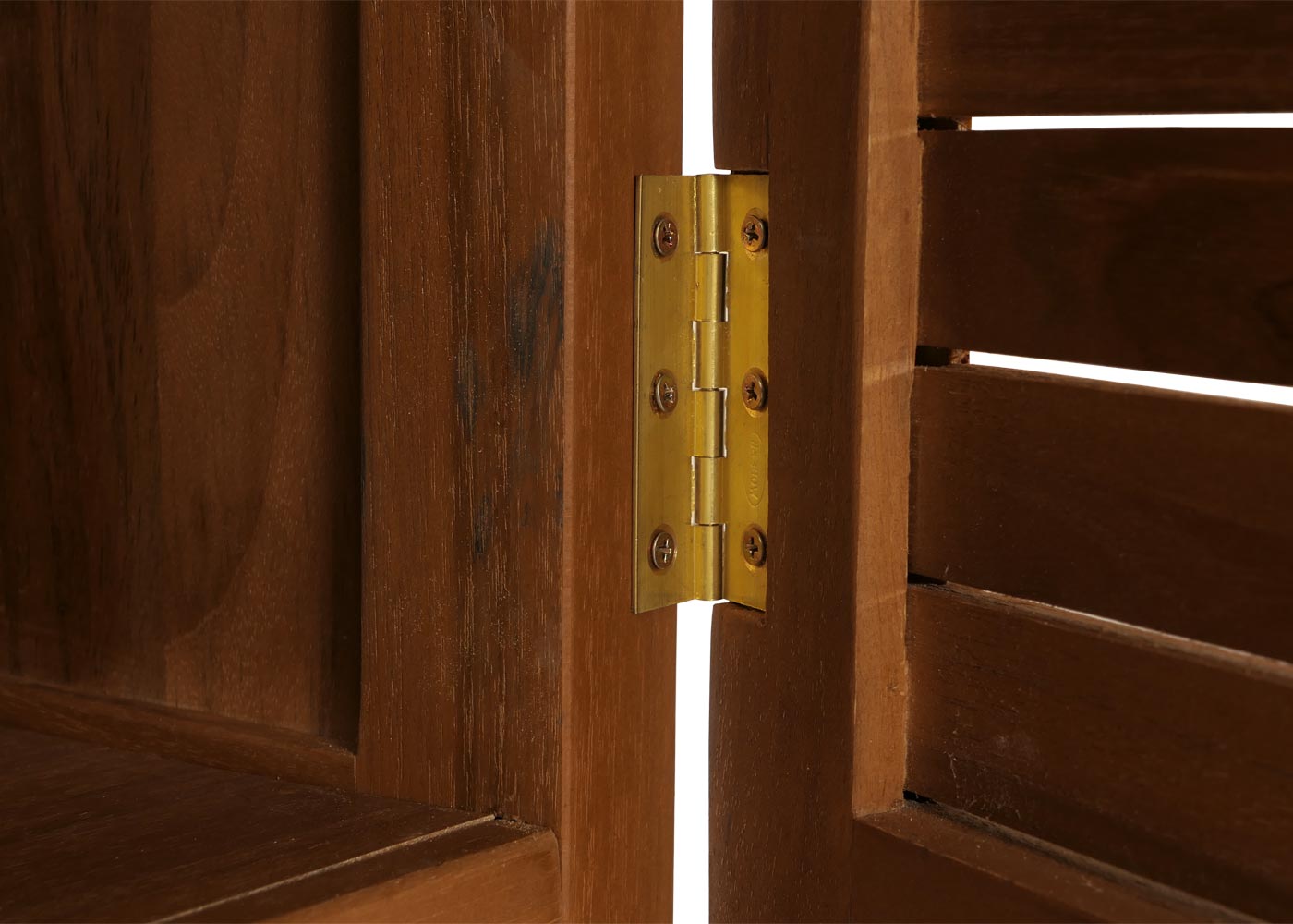 Teak-Hochschrank HWC-M84 Detailbild Staufcher