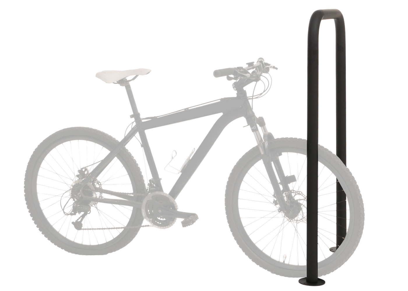 Fahrradbügel HWC-N42 seitliche Ansicht