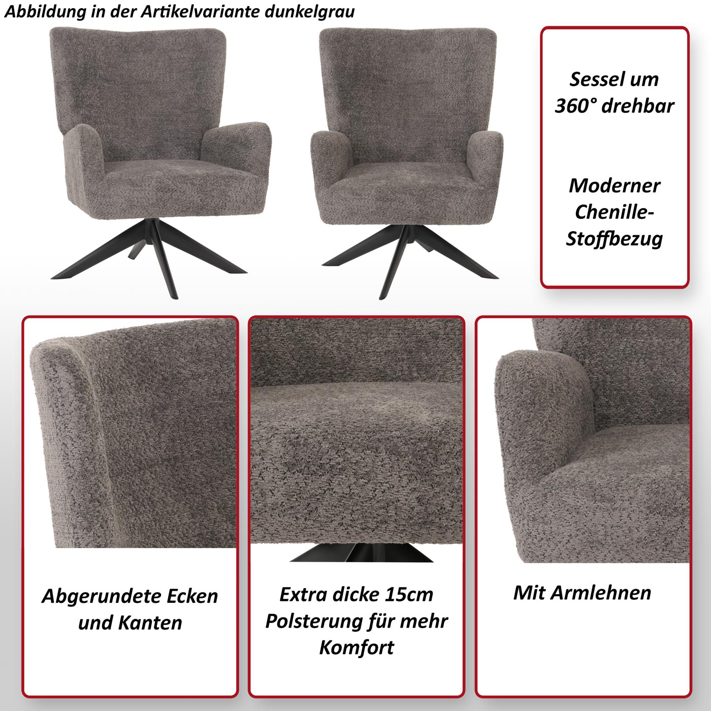 Lounge-Sessel HWC-L63