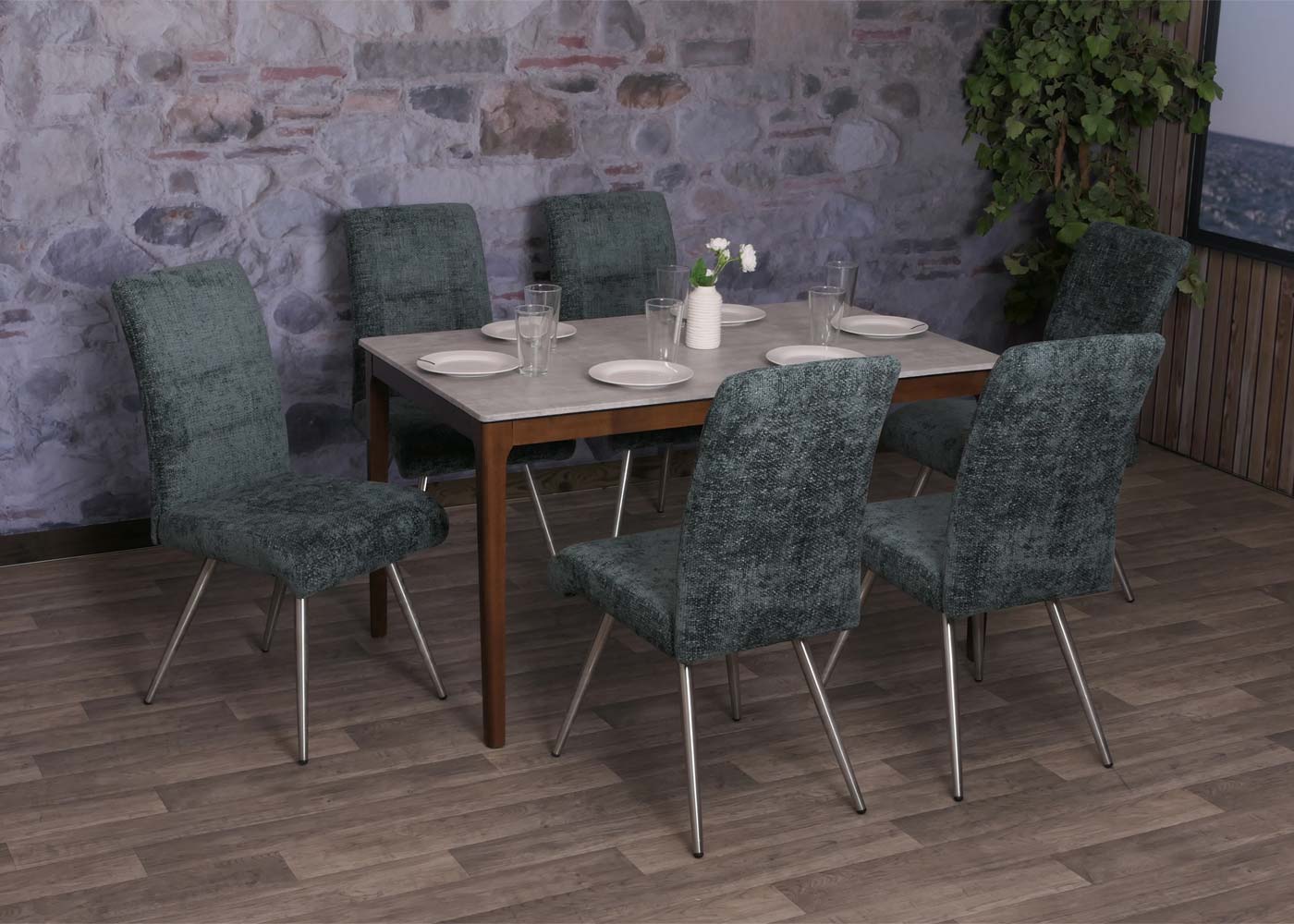 Esszimmerstuhl HWC-G55 Ambiente