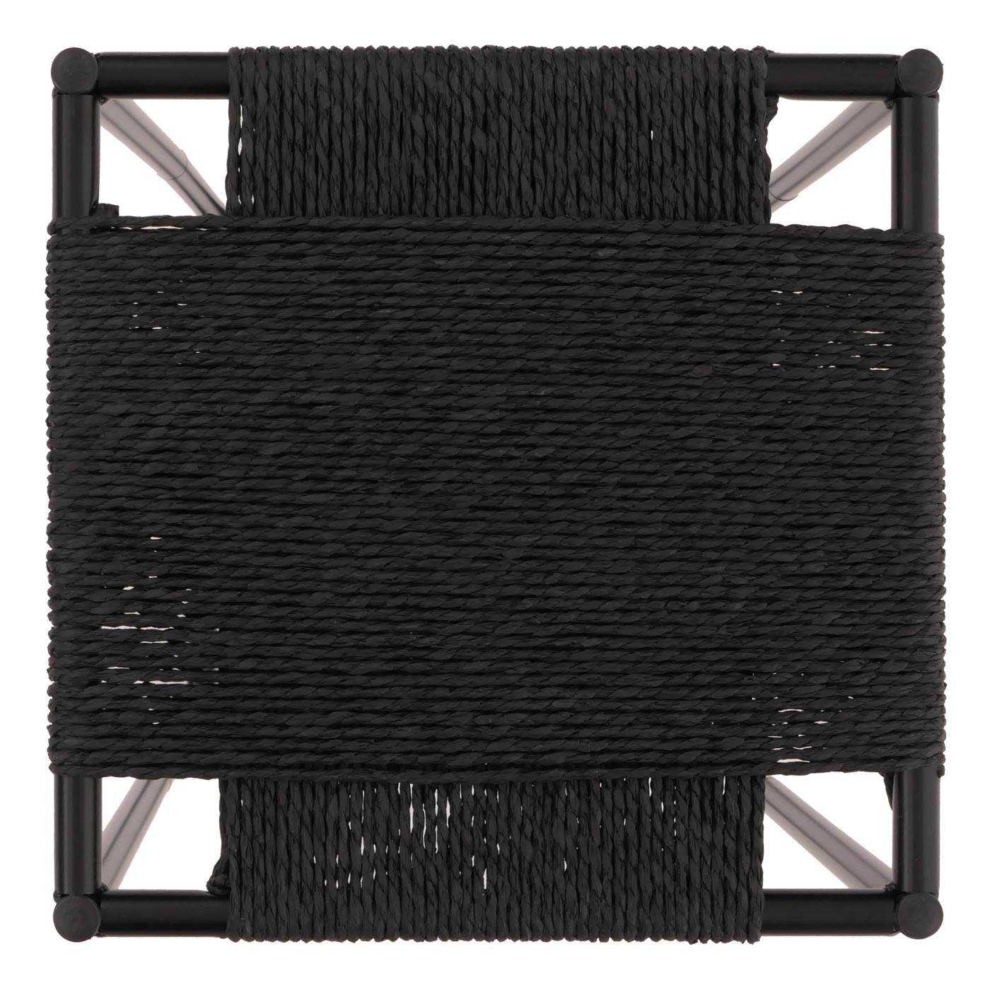 Geflecht 3er-Set Blumentische HWC-N70 von oben