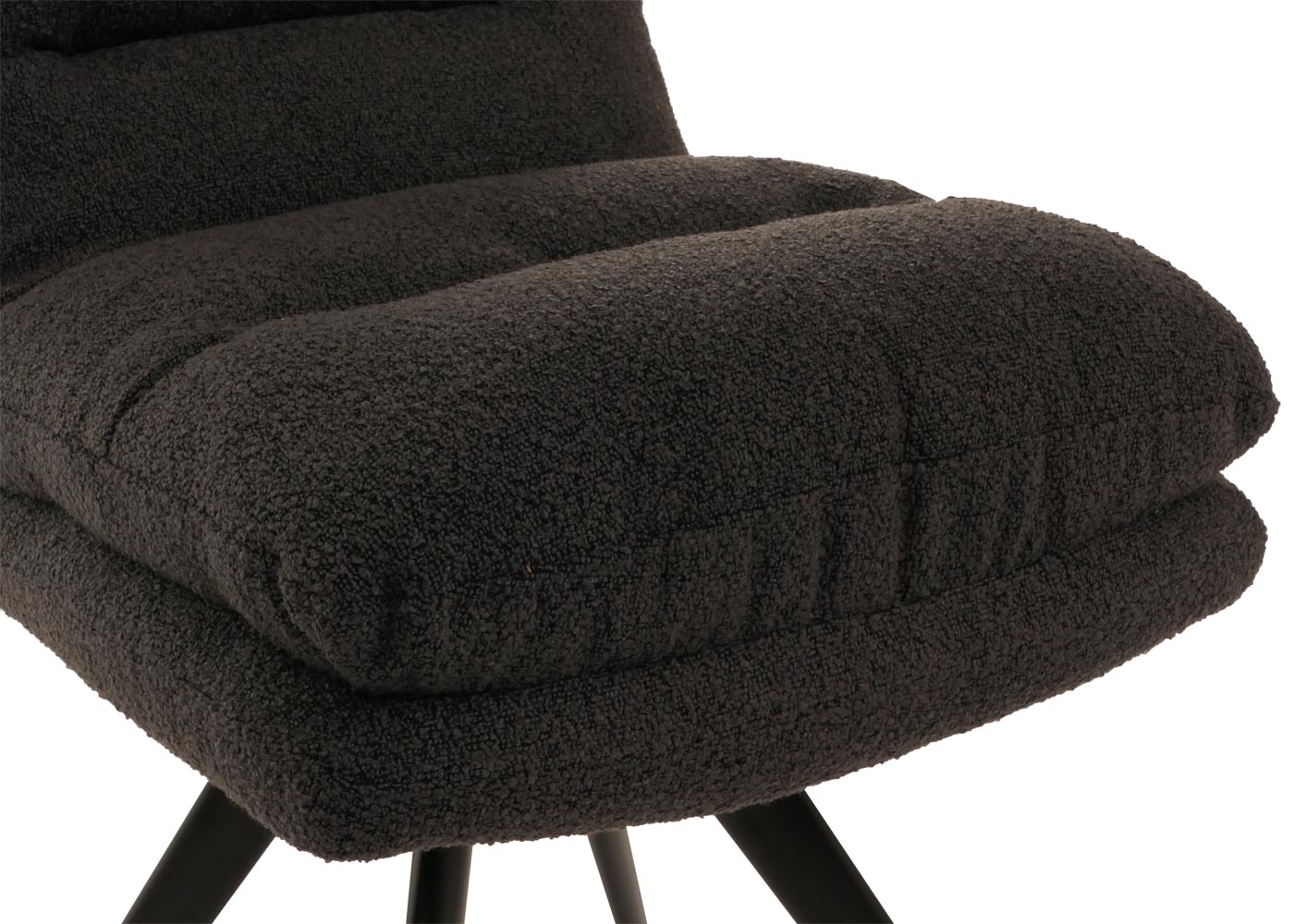 Sitzpolsterung Esszimmerstuhl HWC-G66 Bouclé