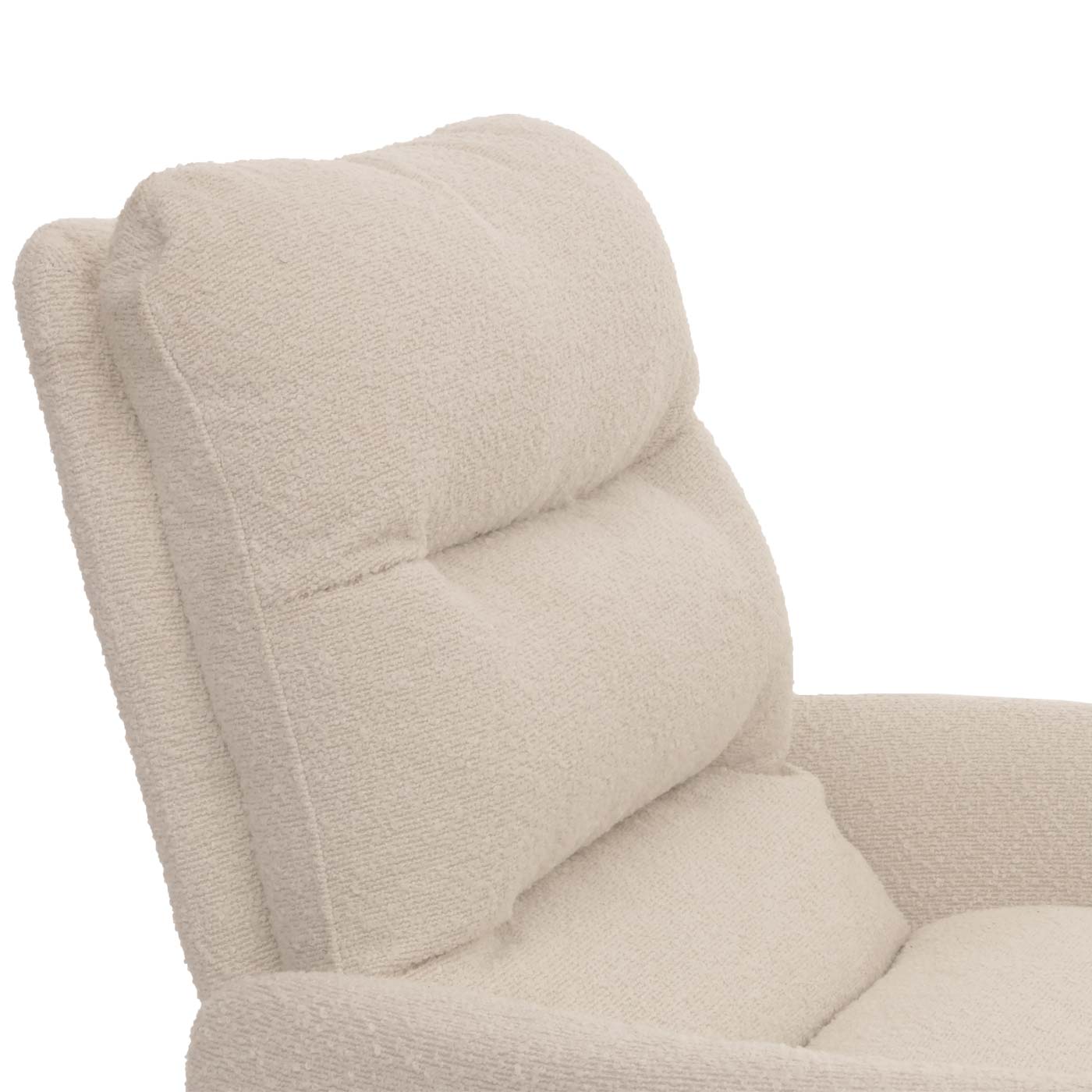 Sitzfläche Esszimmerstuhl HWC-G66 Bouclé