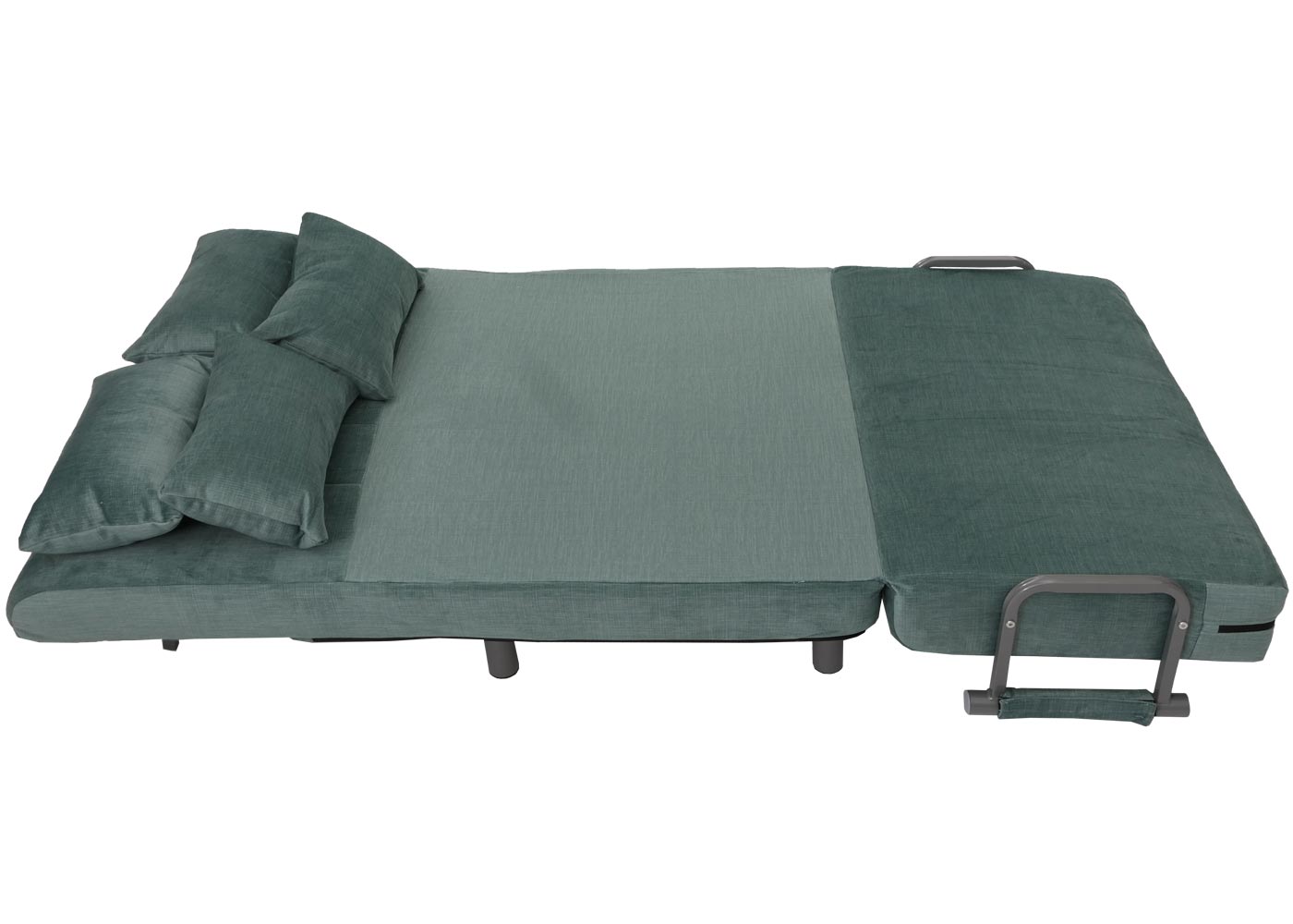 Klappsessel HWC-K29 Schlaffunktion von oben