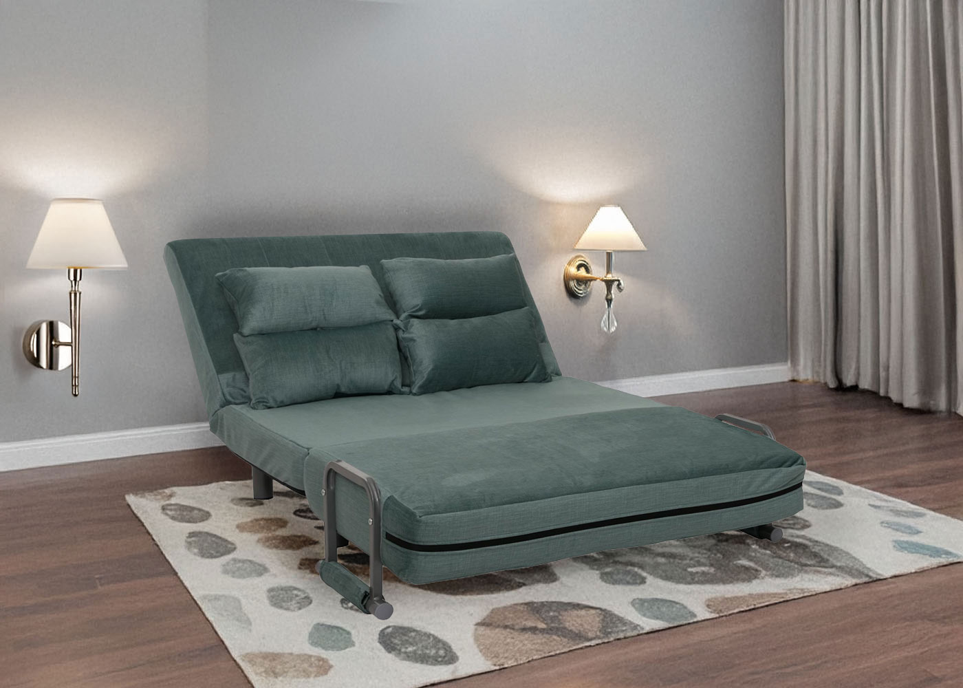 Klappsessel HWC-K29 Ambiente Schlaffunktion