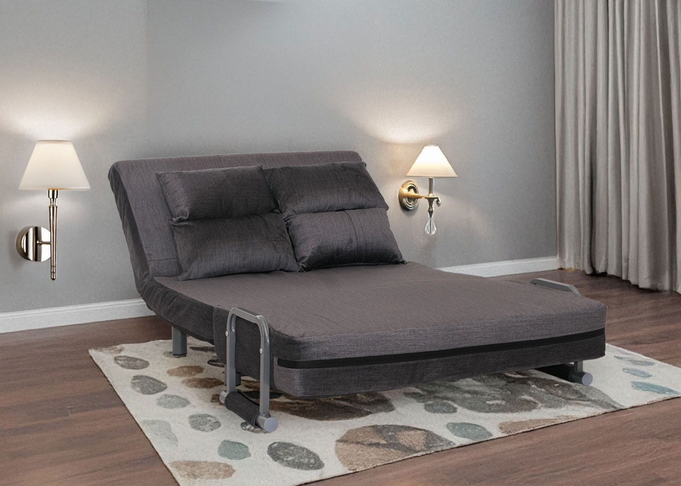 Klappsessel HWC-K29 Ambiente Schlaffunktion
