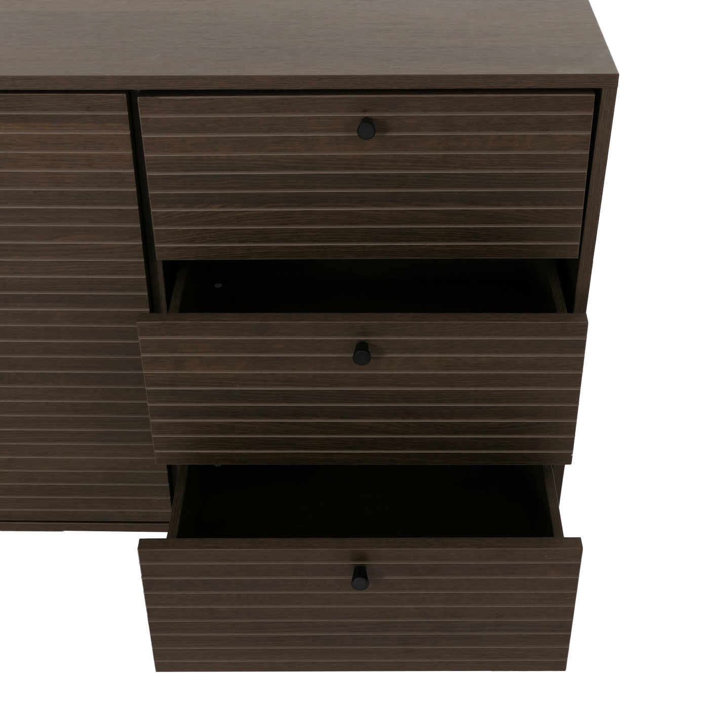 Kommode HWC-N78 Detailbild Schubladen