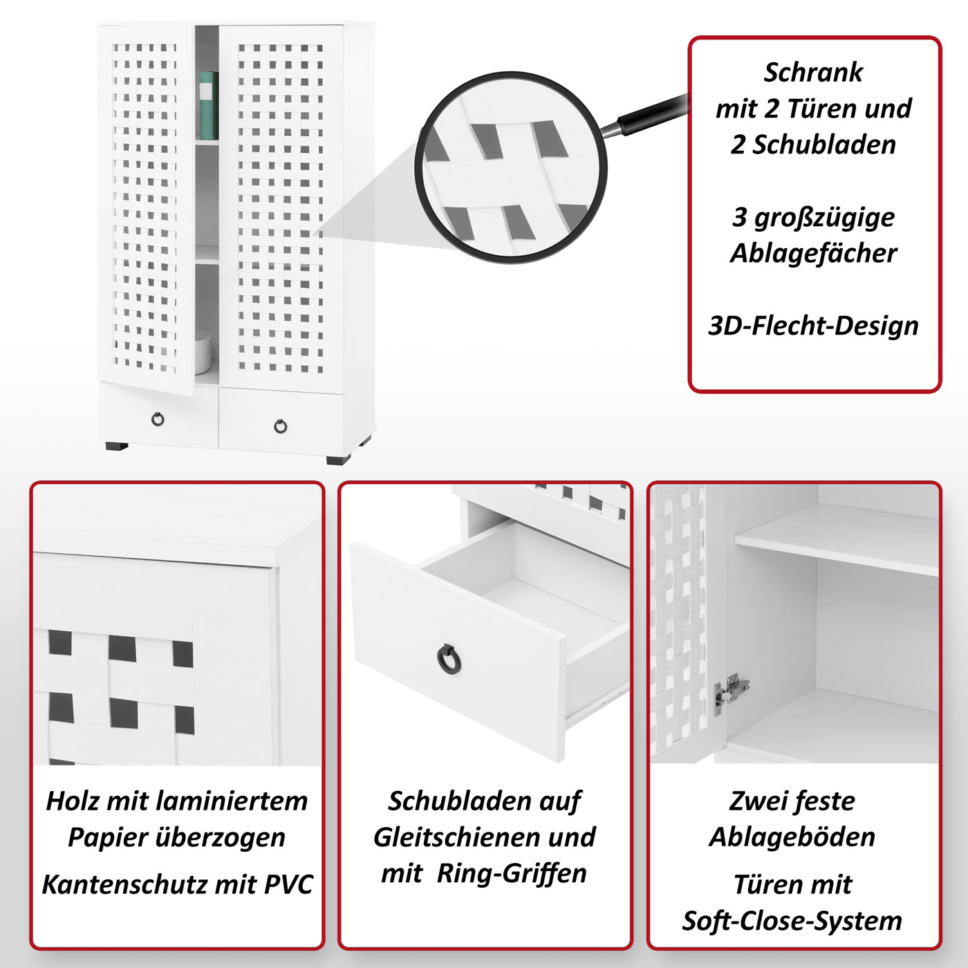 Schrank HWC-N87 Funktionsbild