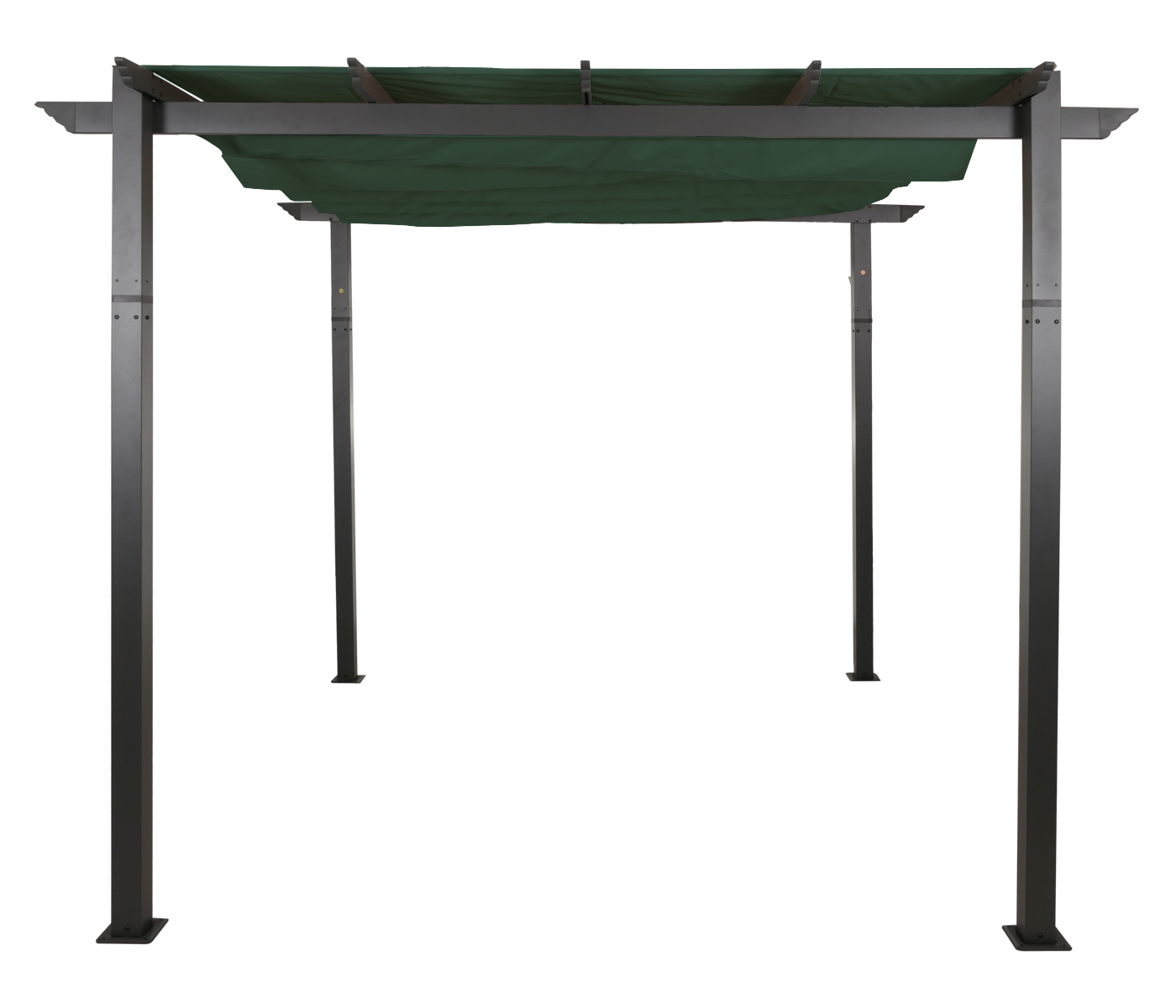 Aluminium Pergola HWC-N93 Frontansicht