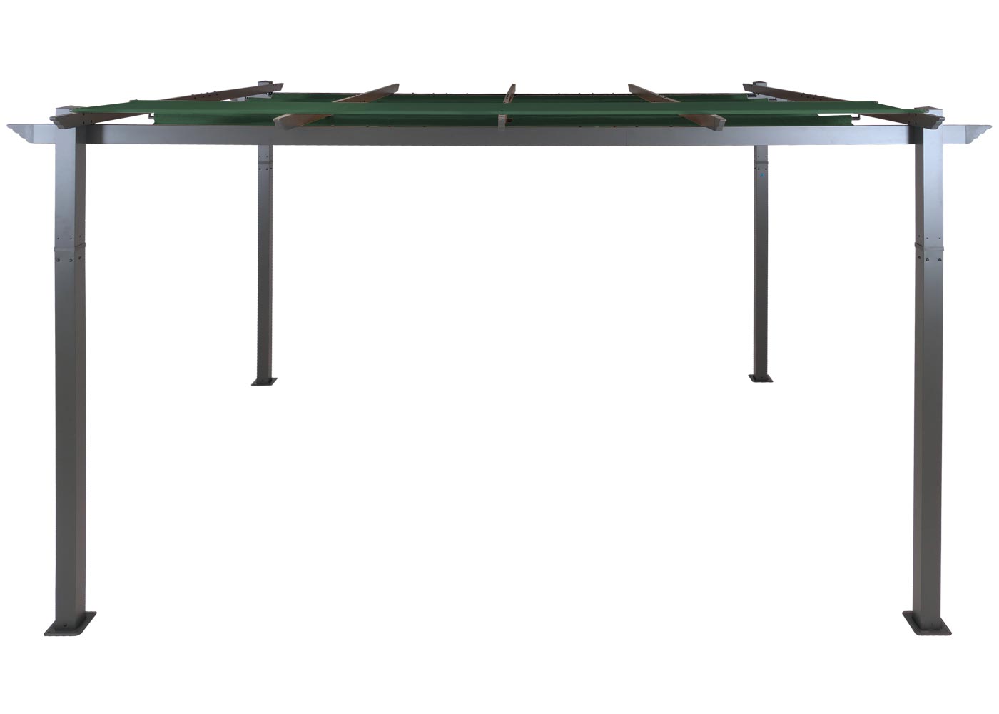 Aluminium Pergola HWC-N93 Ansicht von oben