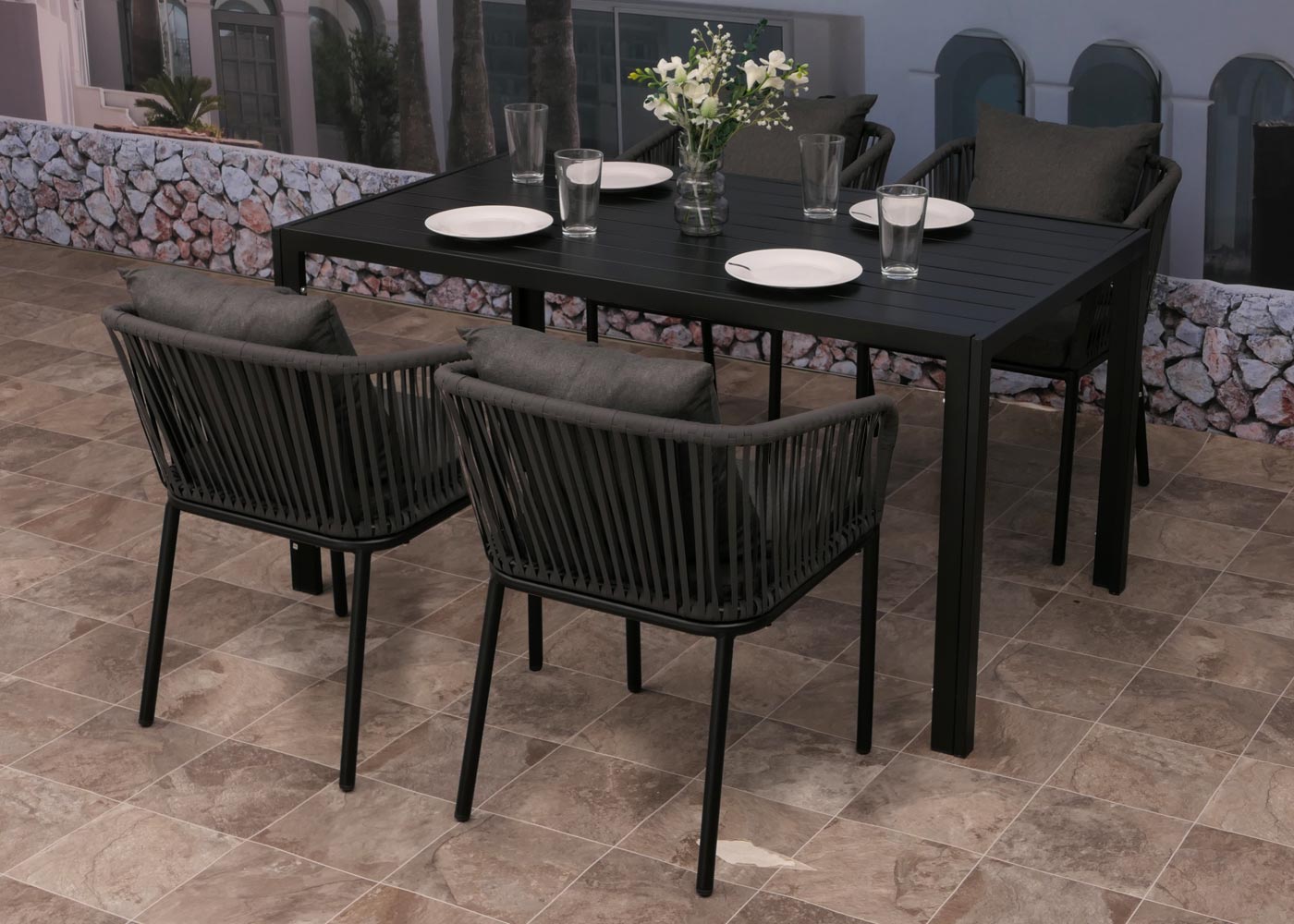 Gartengarnitur HWC-N41 Ambiente