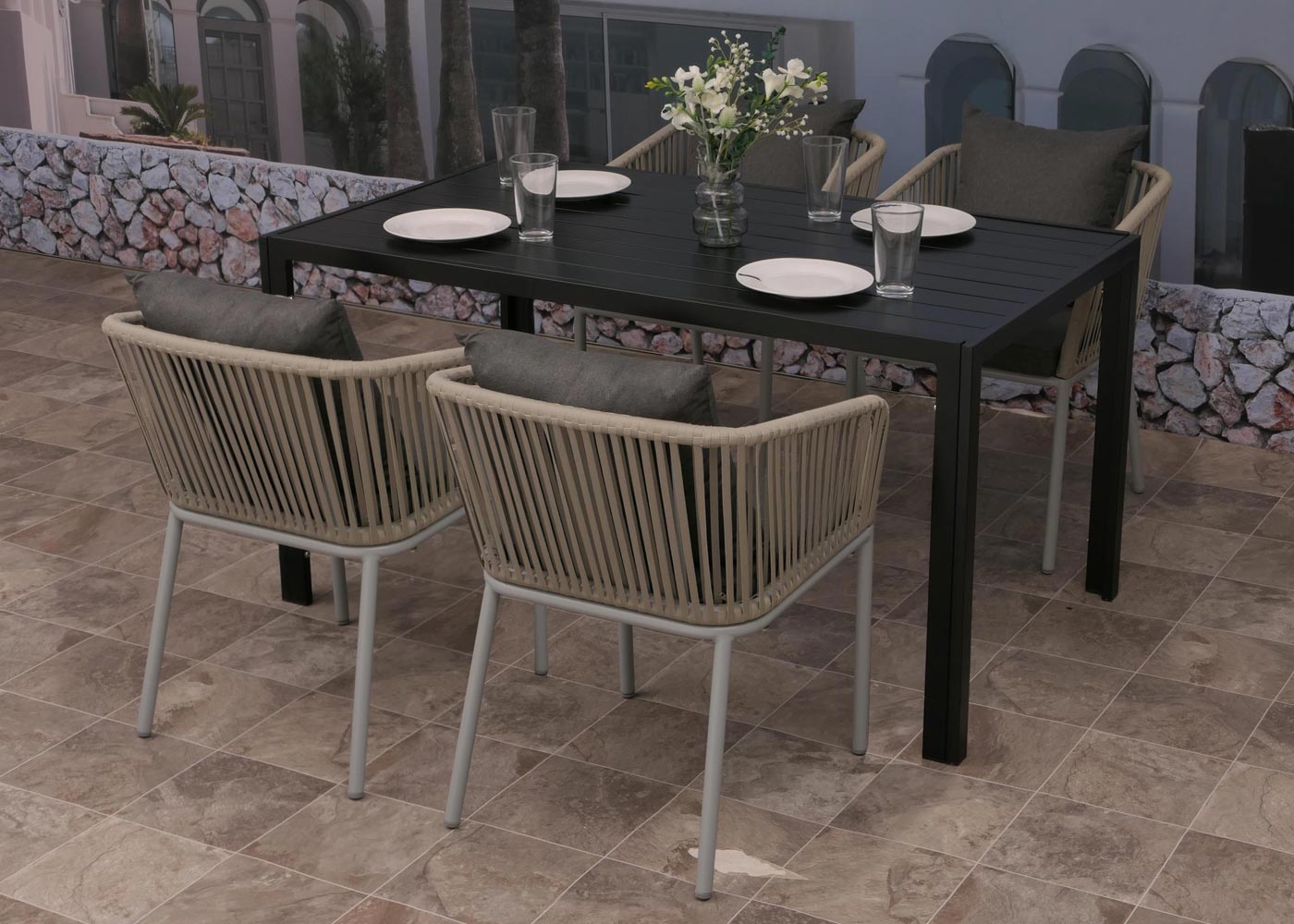 Gartengarnitur HWC-N41 Ambiente