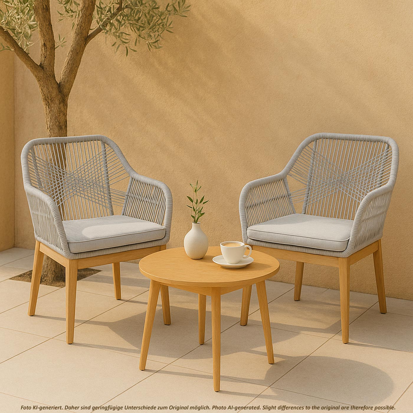 Gartenstuhl HWC-H56b Ambiente