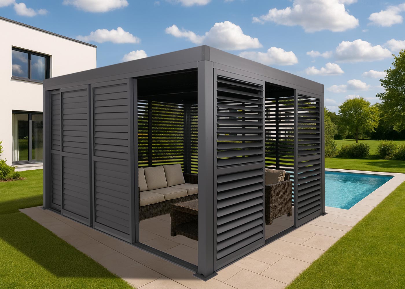 Ambientebild Pergola L46