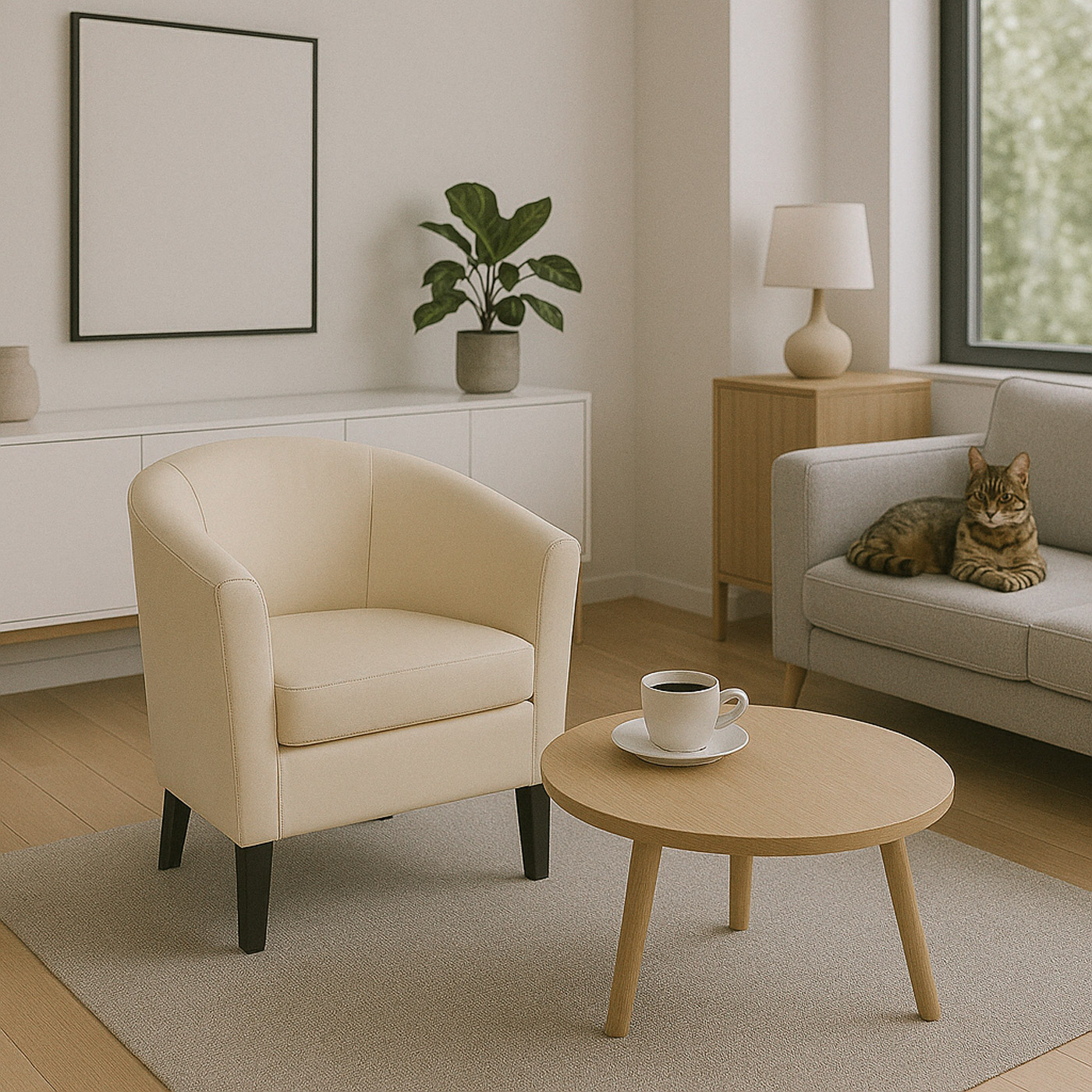 Lounge-Sessel HWC-O17 Ambiente Wohnzimmer