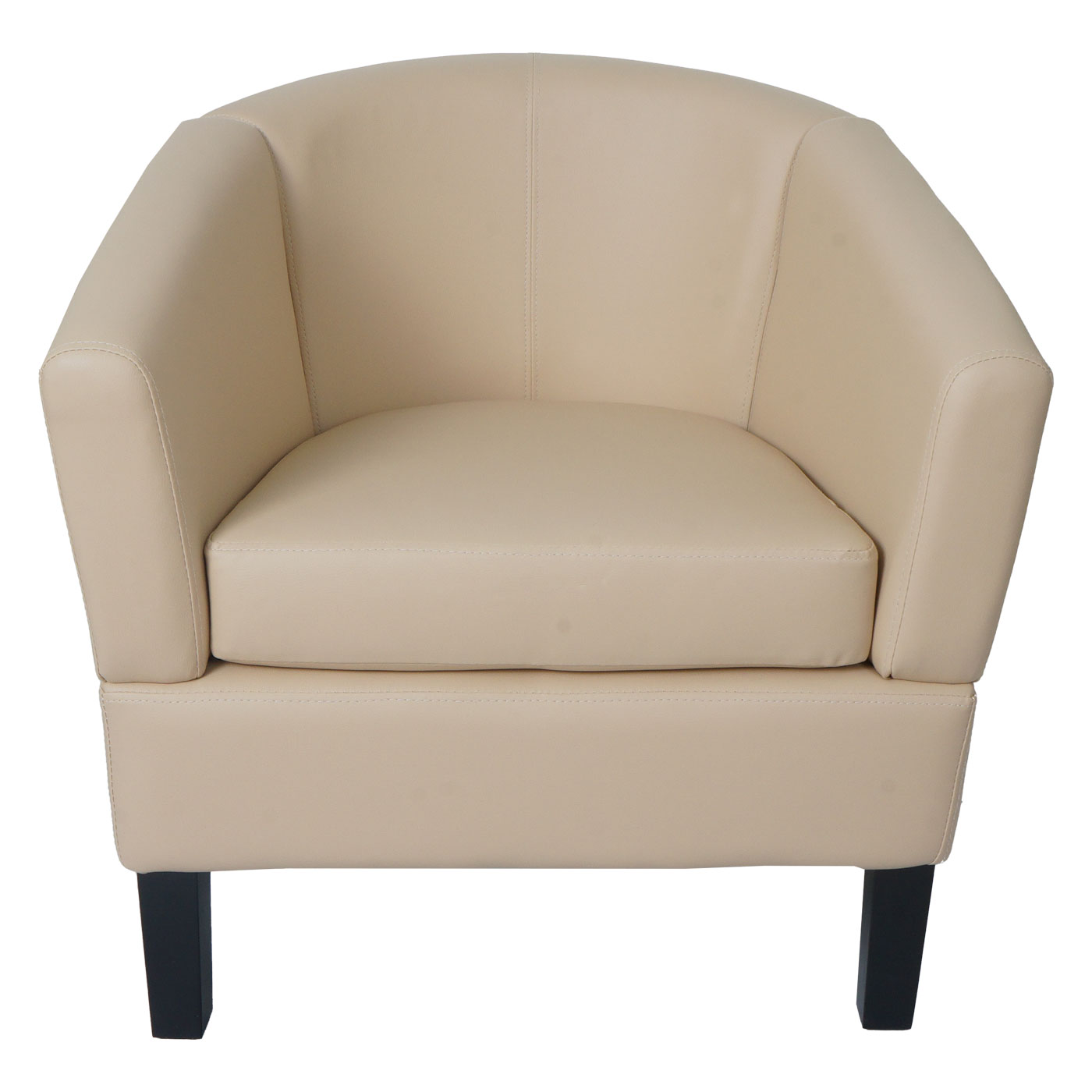 Lounge-Sessel HWC-O17 Frontansicht von oben