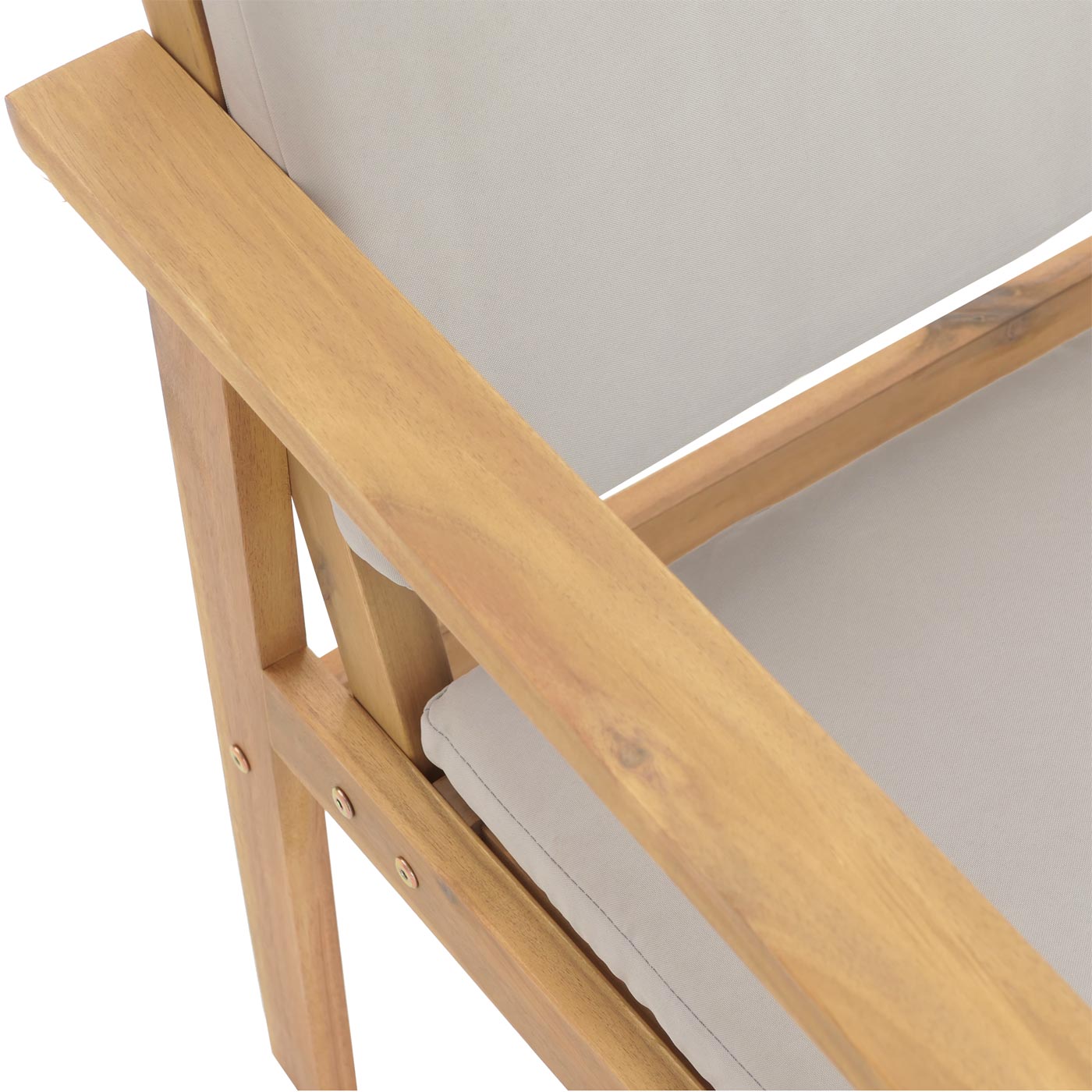 Garten-Garnitur HWC-O19 Holz