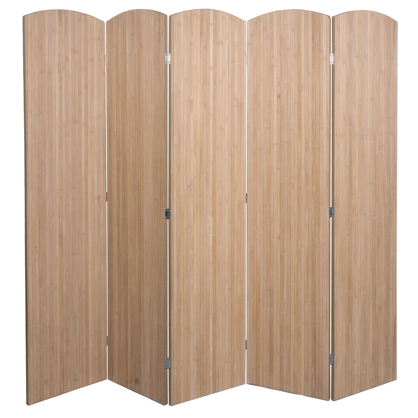 Paravent HWC-O30 4 Paneele, Frontansicht