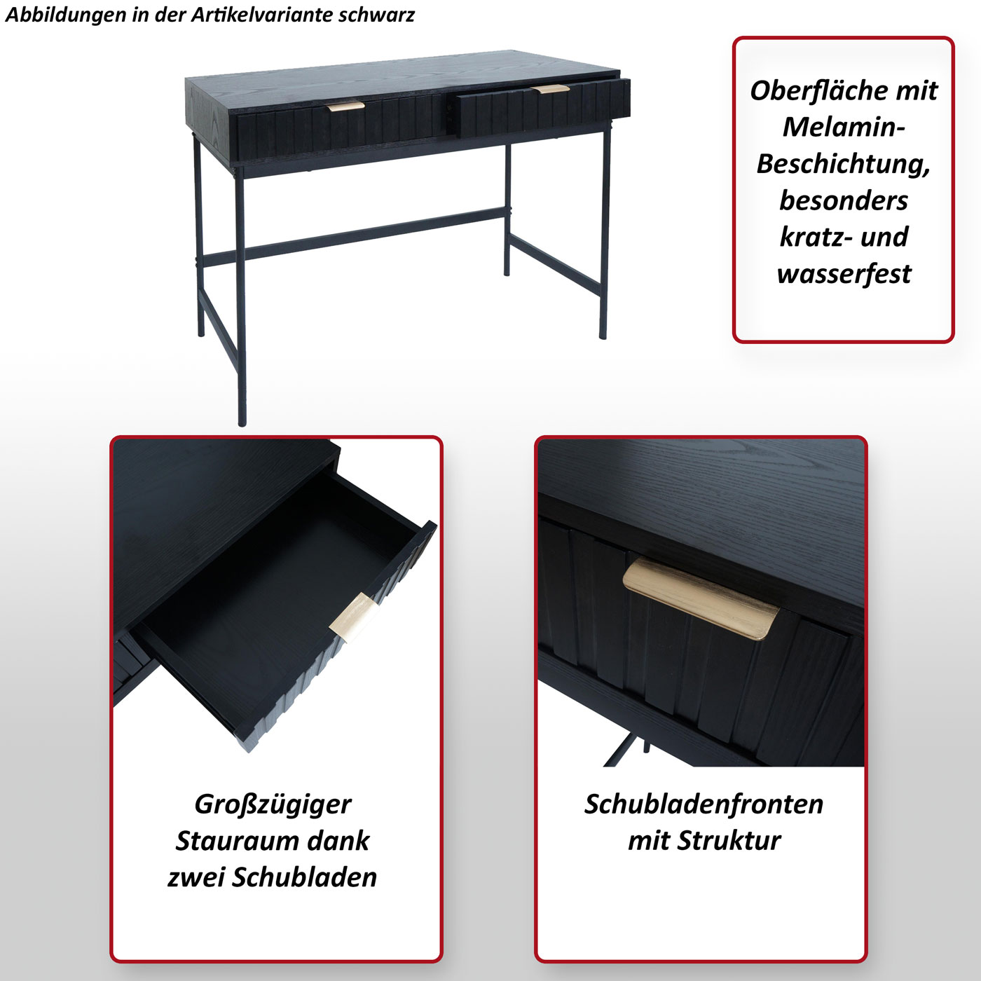 Konsolentisch HWC-O41 Funktionsbild