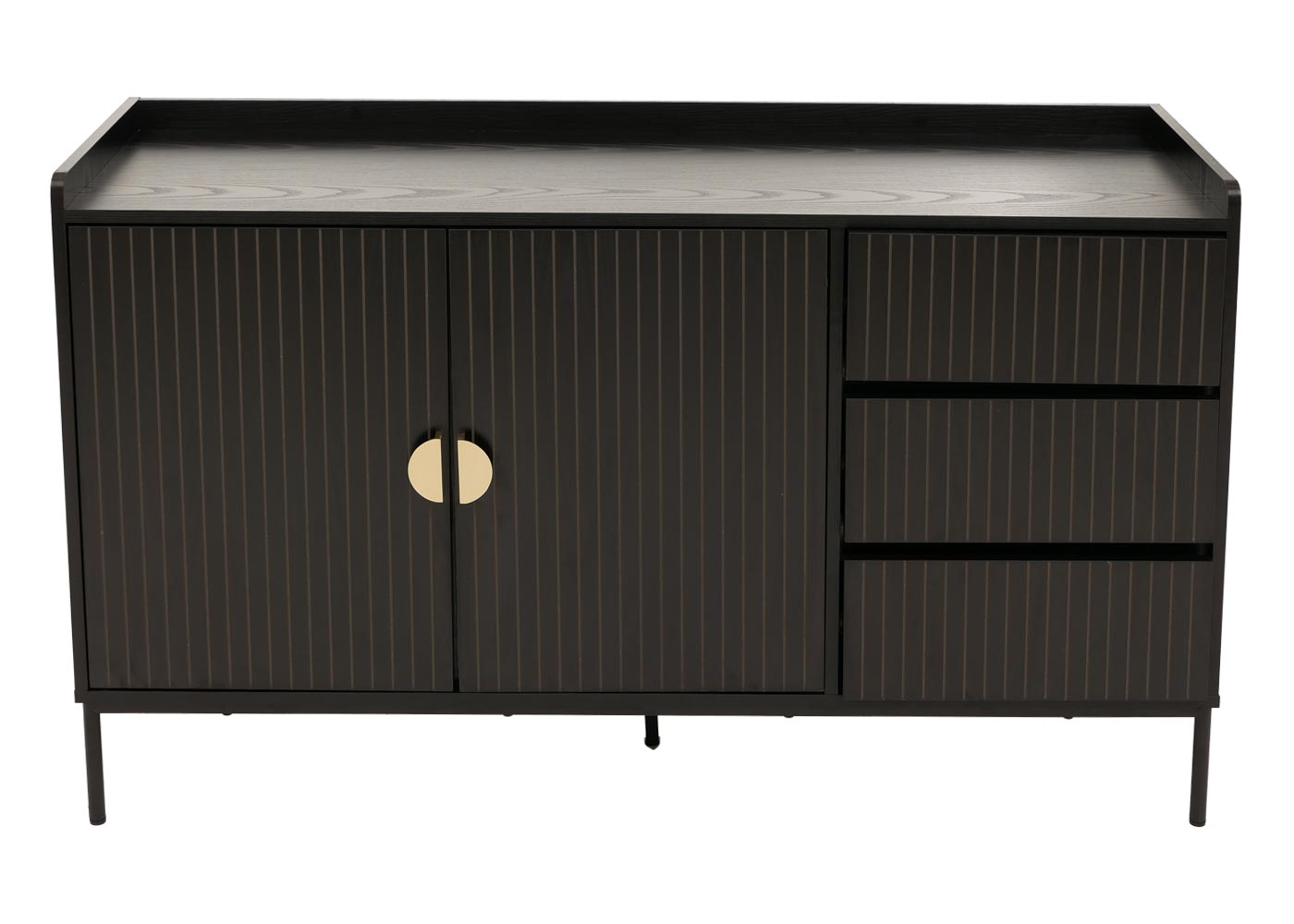 Sideboard HWC-O39 Frontansicht von oben
