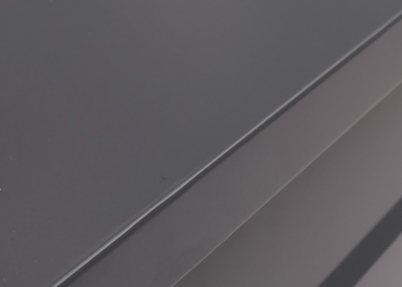 Paketkasten HWC-O51 hellgrau, Detailbild Oberfläche