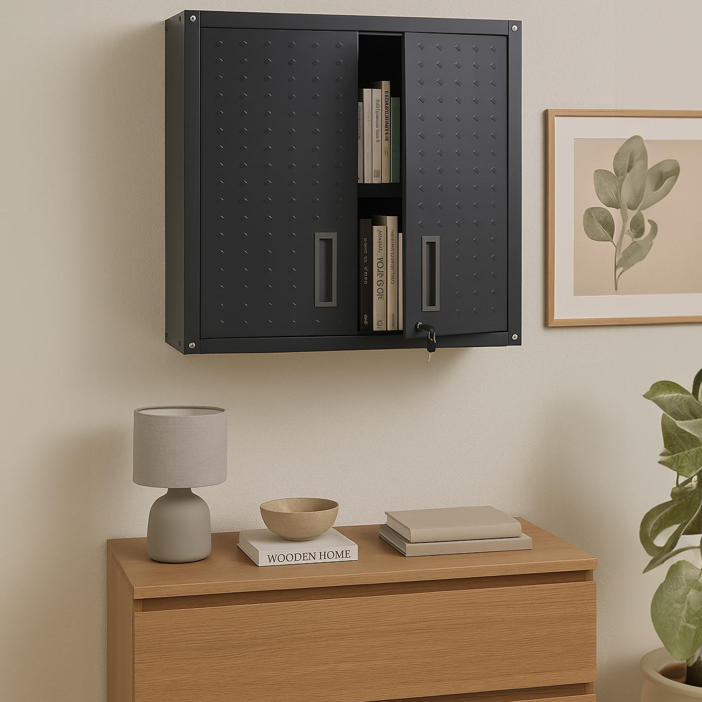 Hängeschrank HWC-O52 Ambientebild Wohnraum