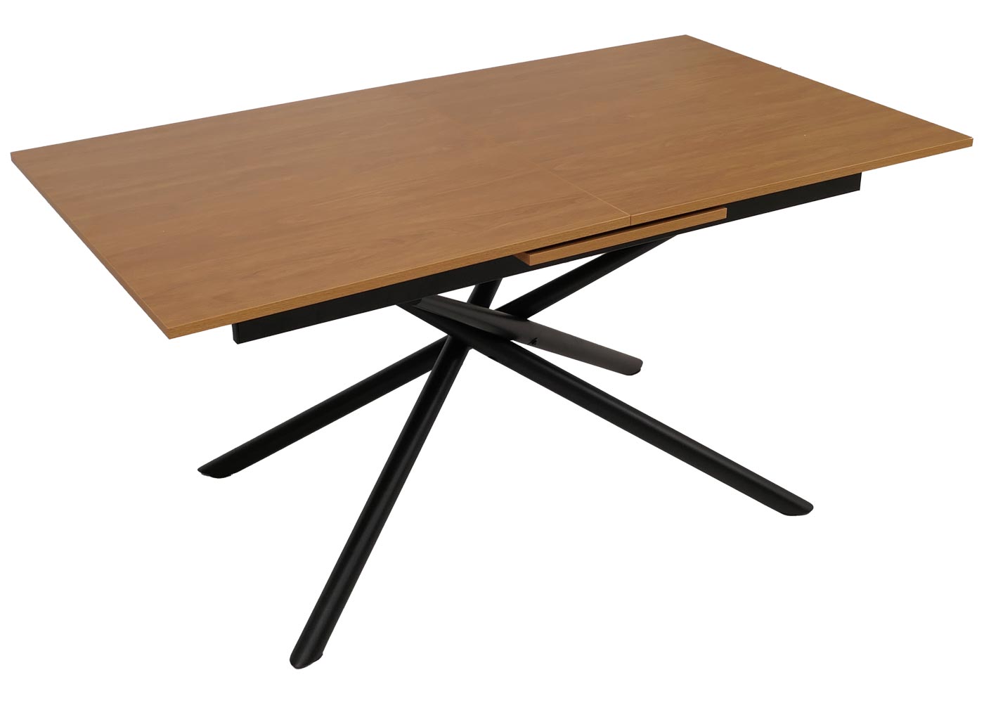 Esszimmertisch HWC-O57 Gesamtansicht mit Tischplatte 160 cm