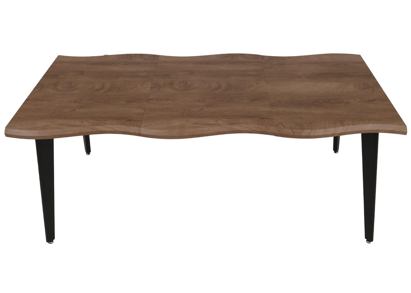 Esszimmertisch HWC-O60 Gesamtansicht mit Tischplatte 180 cm