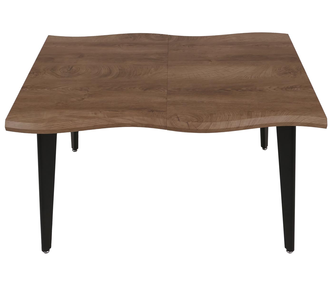 Esszimmertisch HWC-O60 Gesamtansicht mit Tischplatte 120 cm
