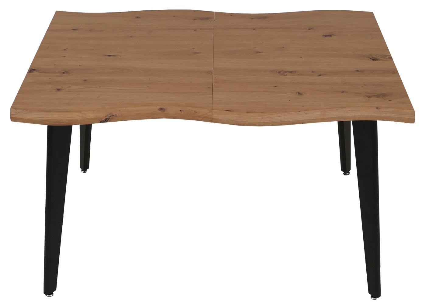 Esszimmertisch HWC-O60 Gesamtansicht mit Tischplatte 120 cm