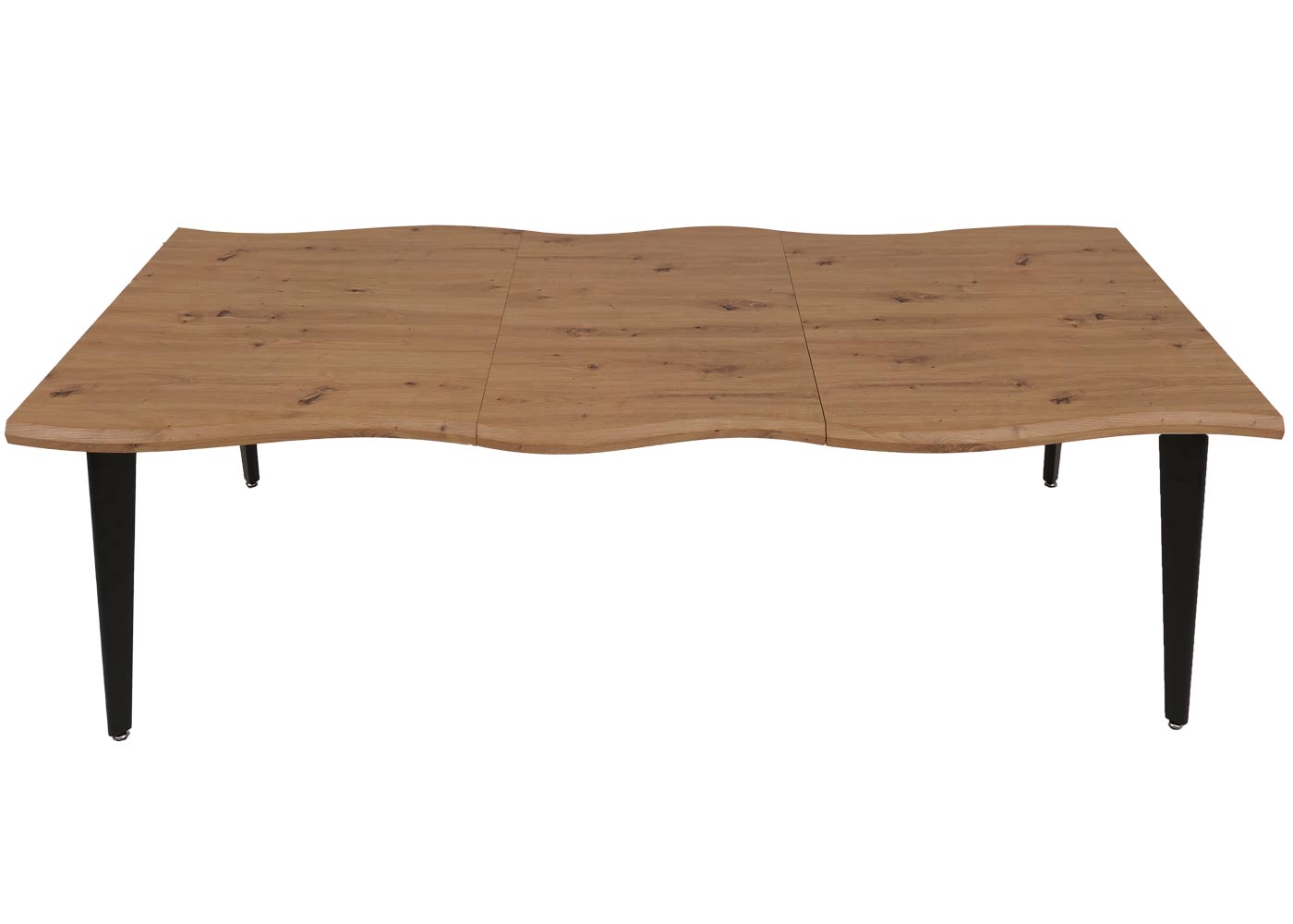 Esszimmertisch HWC-O60 Gesamtansicht mit Tischplatte 180 cm