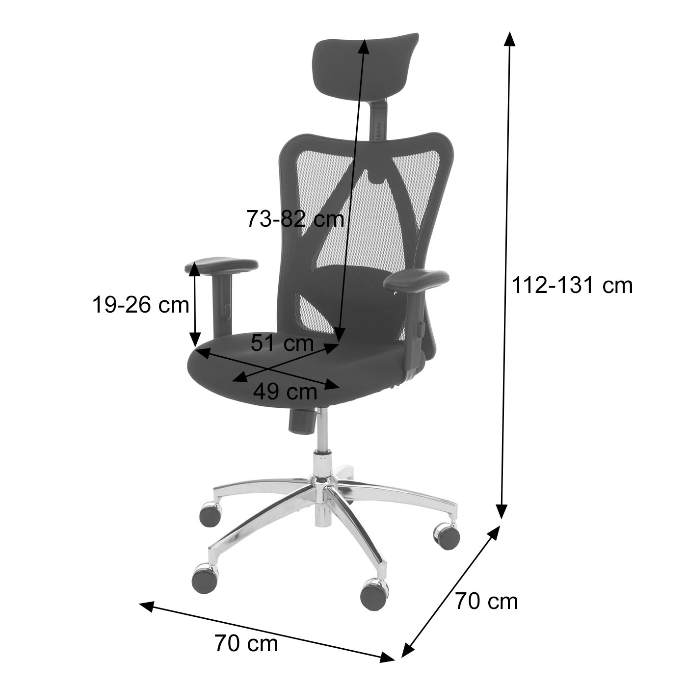 Brostuhl HWC-O64 Bemaungsbild