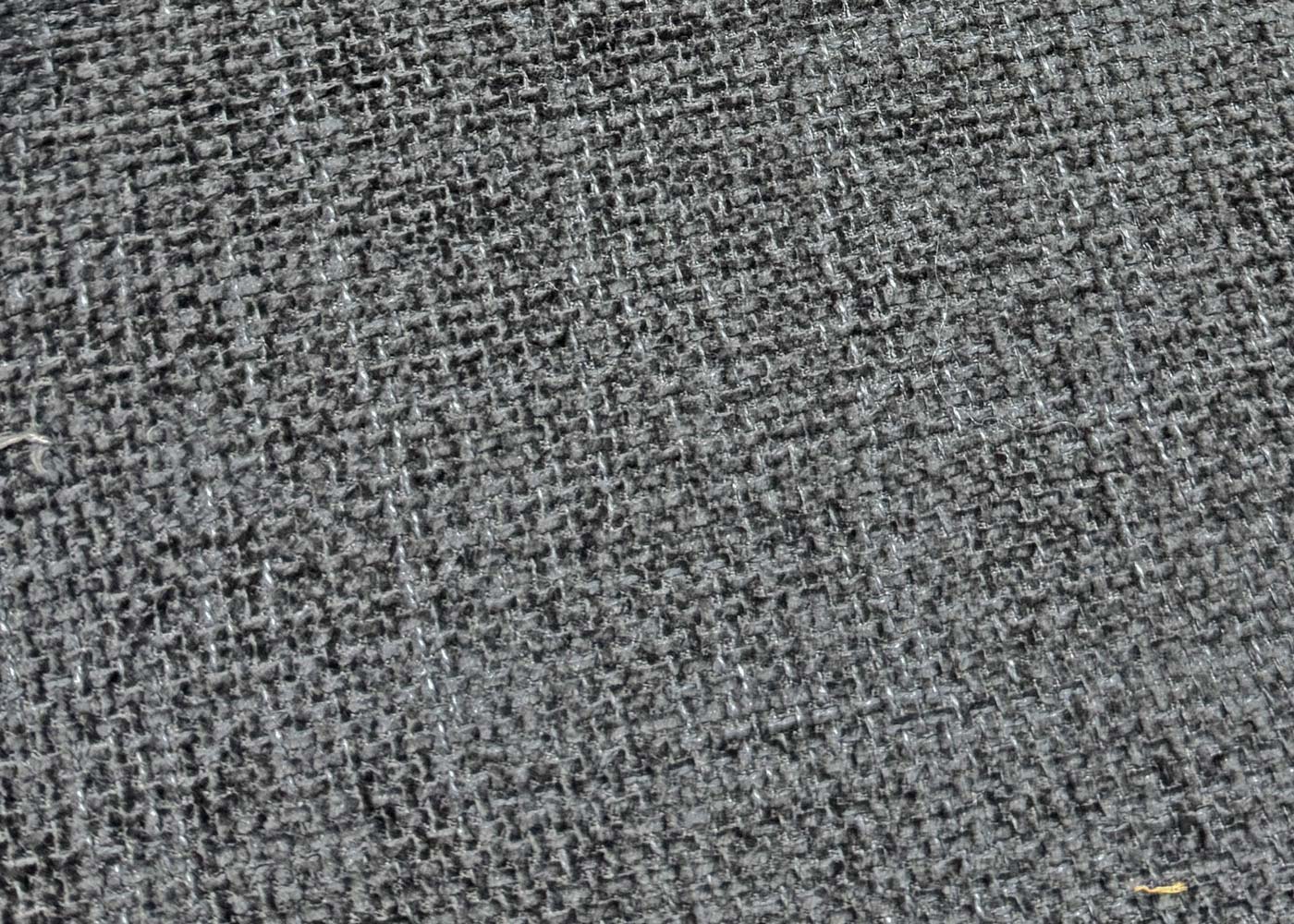 Sofa-Garnitur HWC-O71 dunkelgrau, Detailbild Stoff