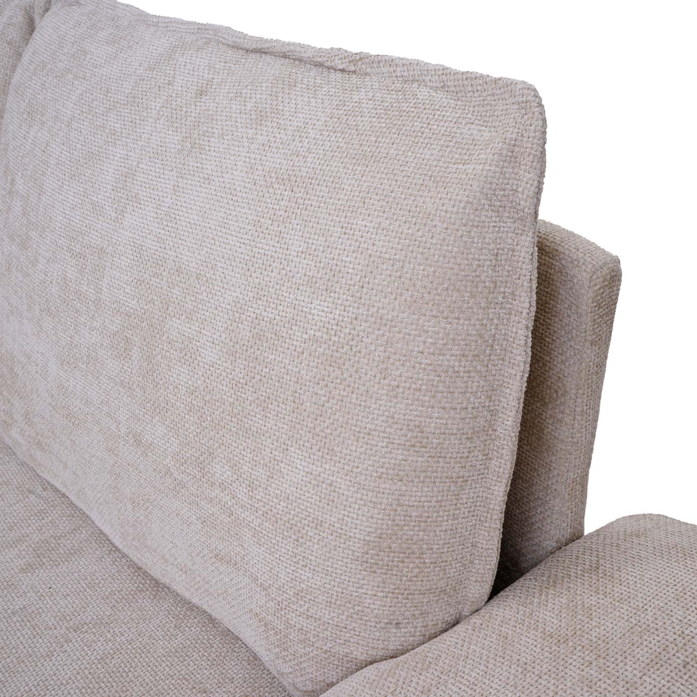 Sofa-Garnitur HWC-O71 beige, Rckenpolster