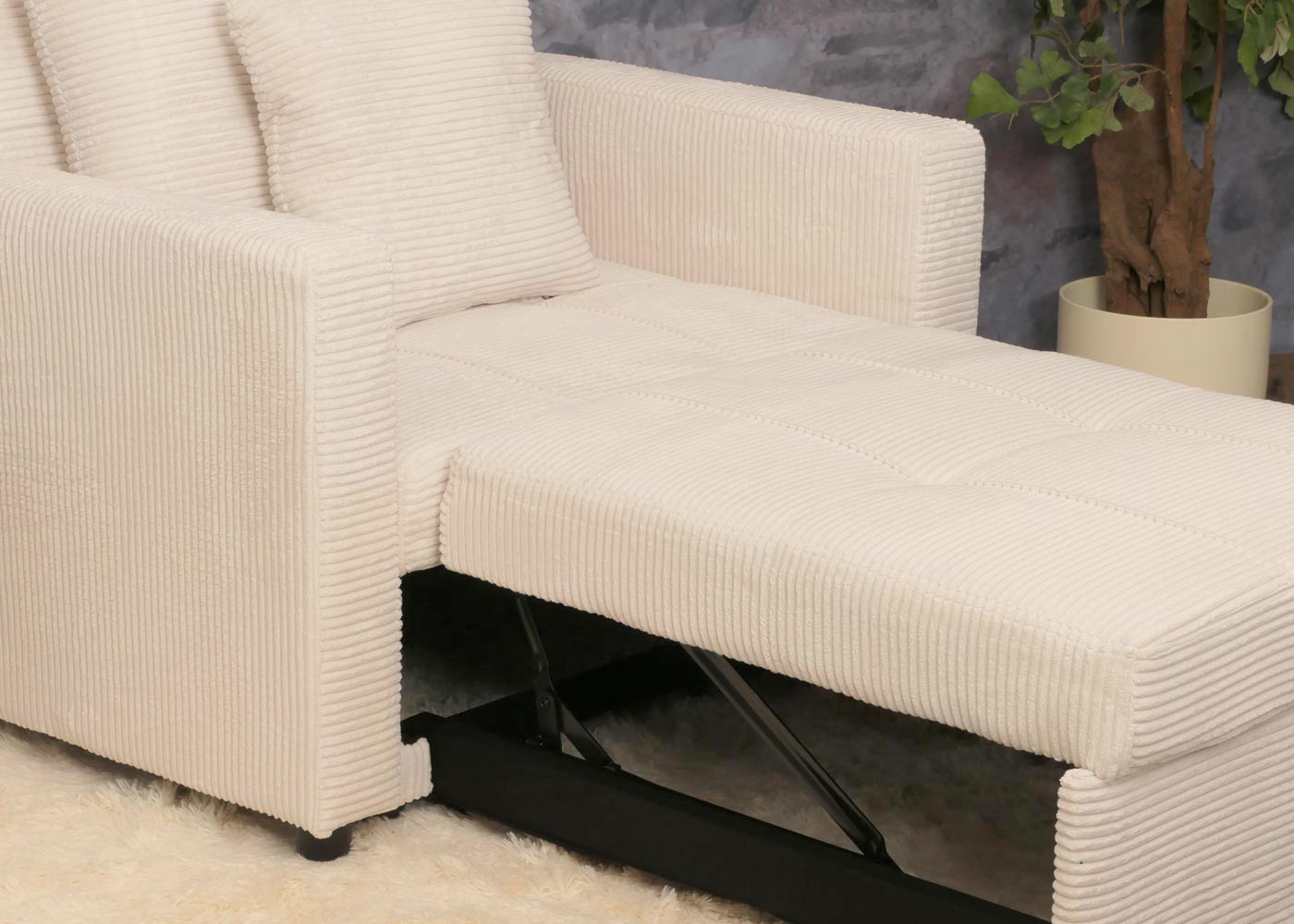 Schlafsessel HWC-L90 Ausschnitt Ambiente