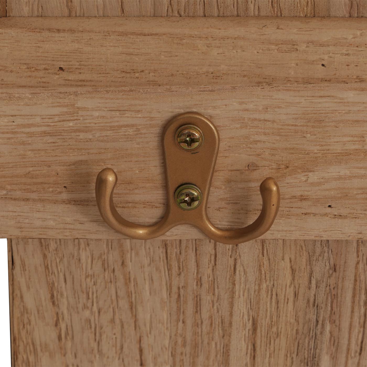 Wandgarderobe HWC-N95 Detailbild Befestigung Haken