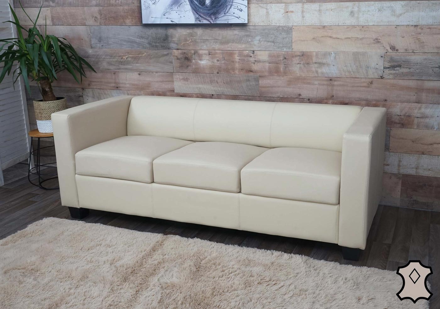 3er Sofa Couch Loungesofa Lille Ambiente-Bild