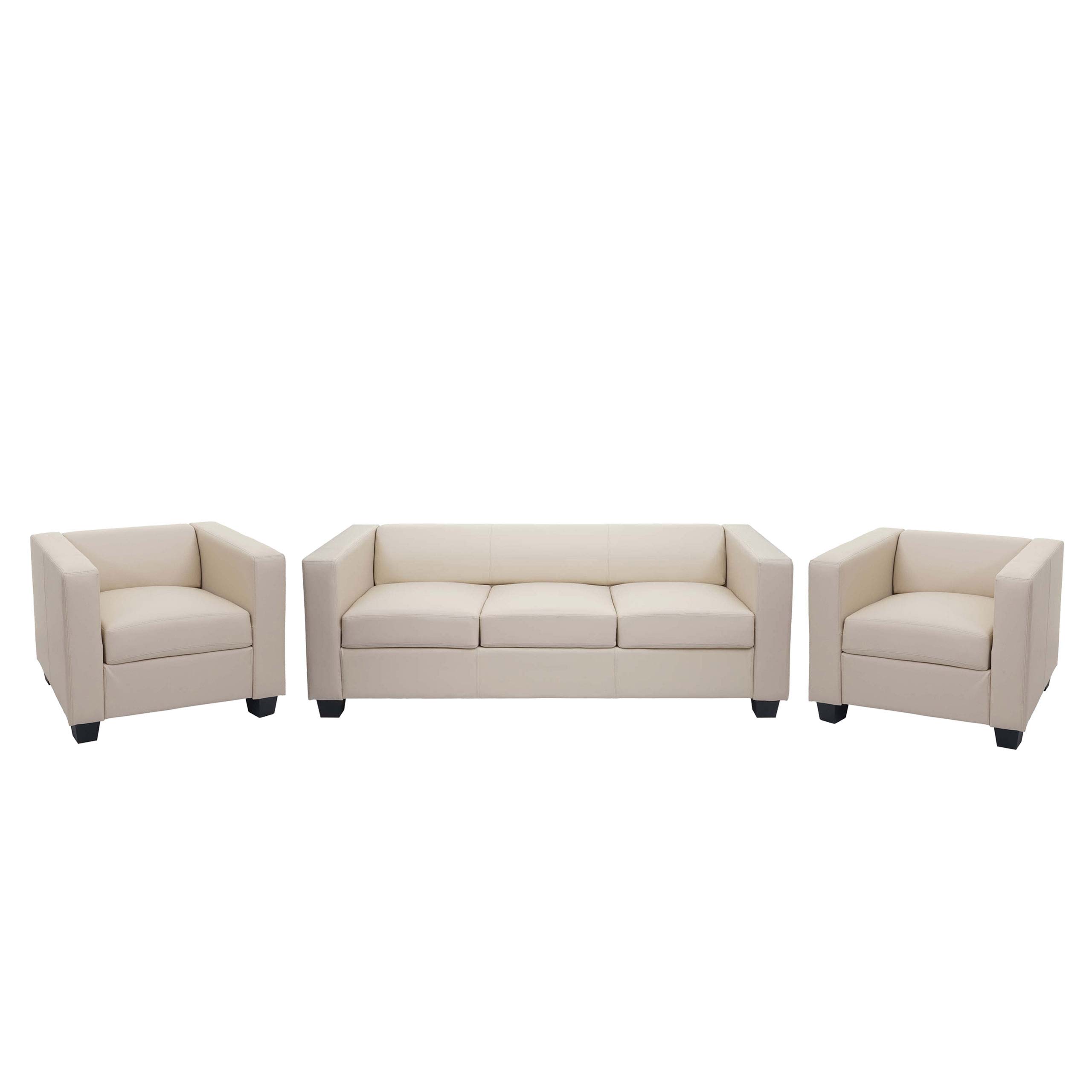 3-1-1 Sofagarnitur Couchgarnitur Loungesofa Lille - Bild 14 von 24