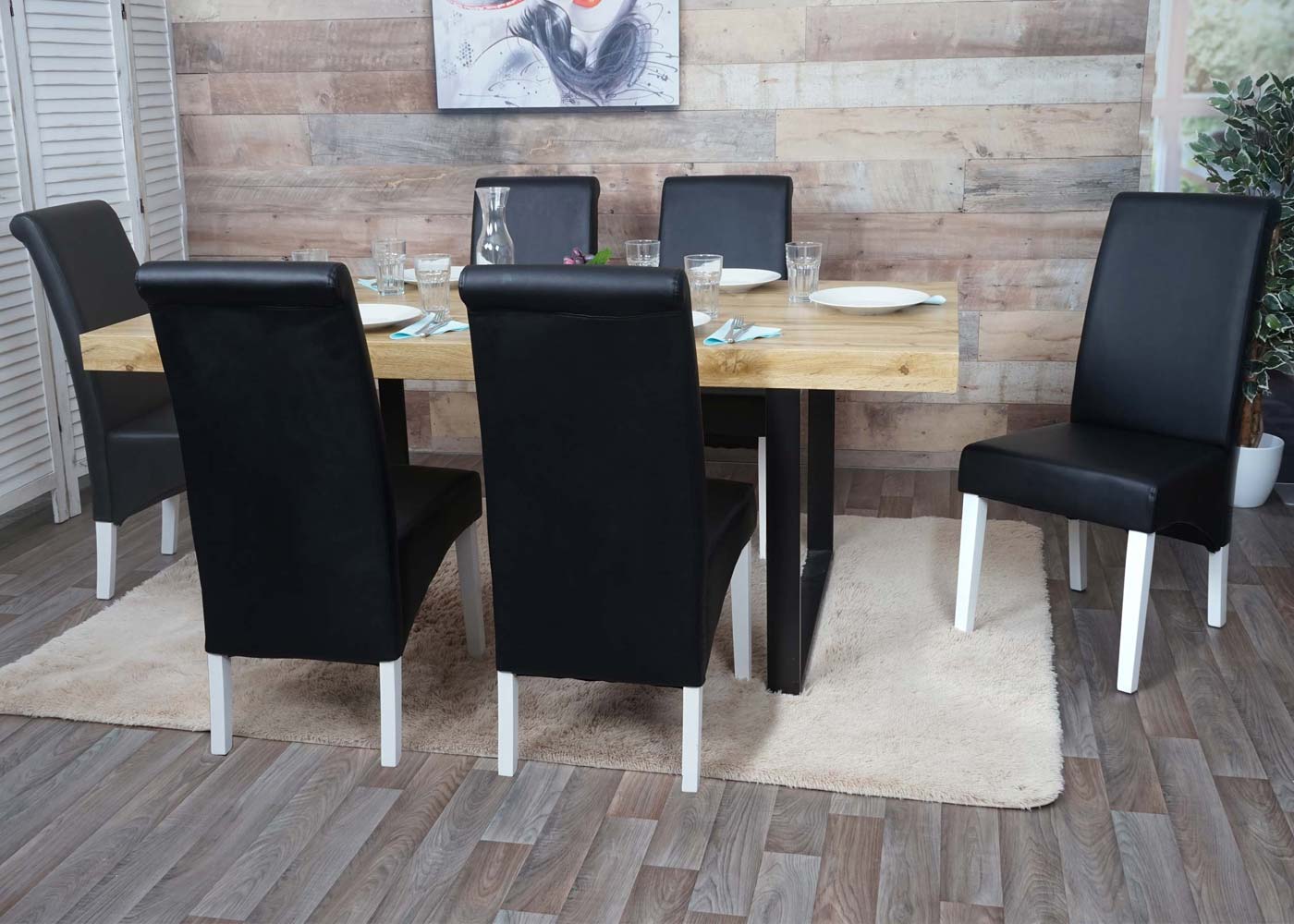 2x Esszimmerstuhl Lehnstuhl Stuhl M37 Ambiente