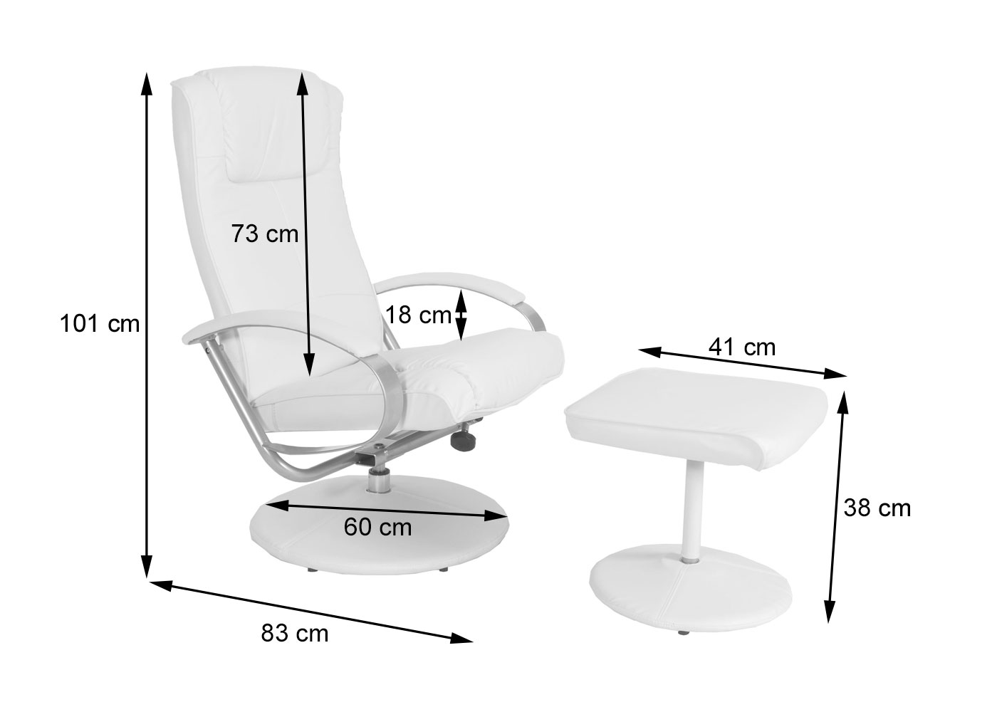 Relaxsessel N44 Bemaungsbild