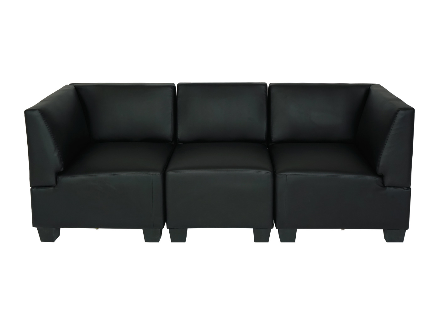 Modular 3-Sitzer Sofa Couch Lyon Frontansicht