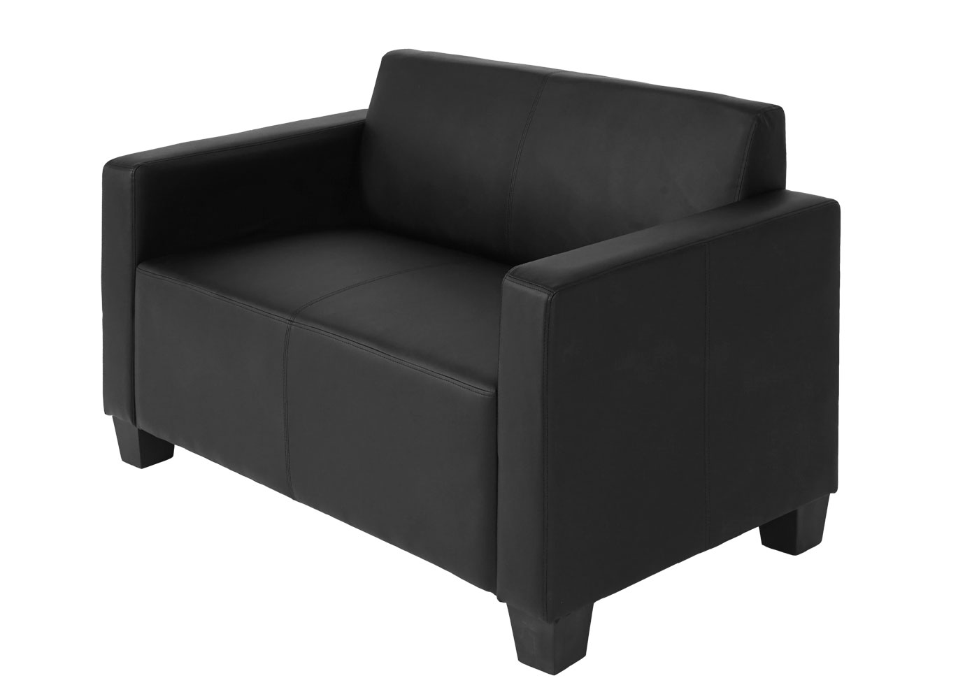2er Sofa Couch Lyon seitliche Ansicht