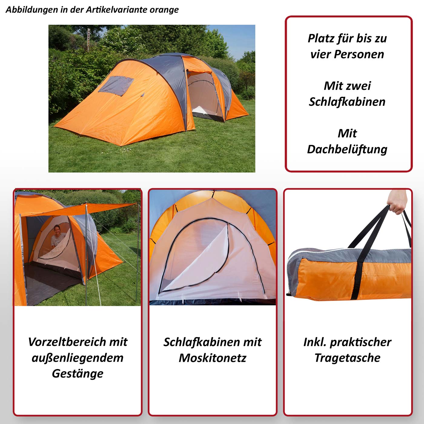 Bulletbild Campingzelt Loksa