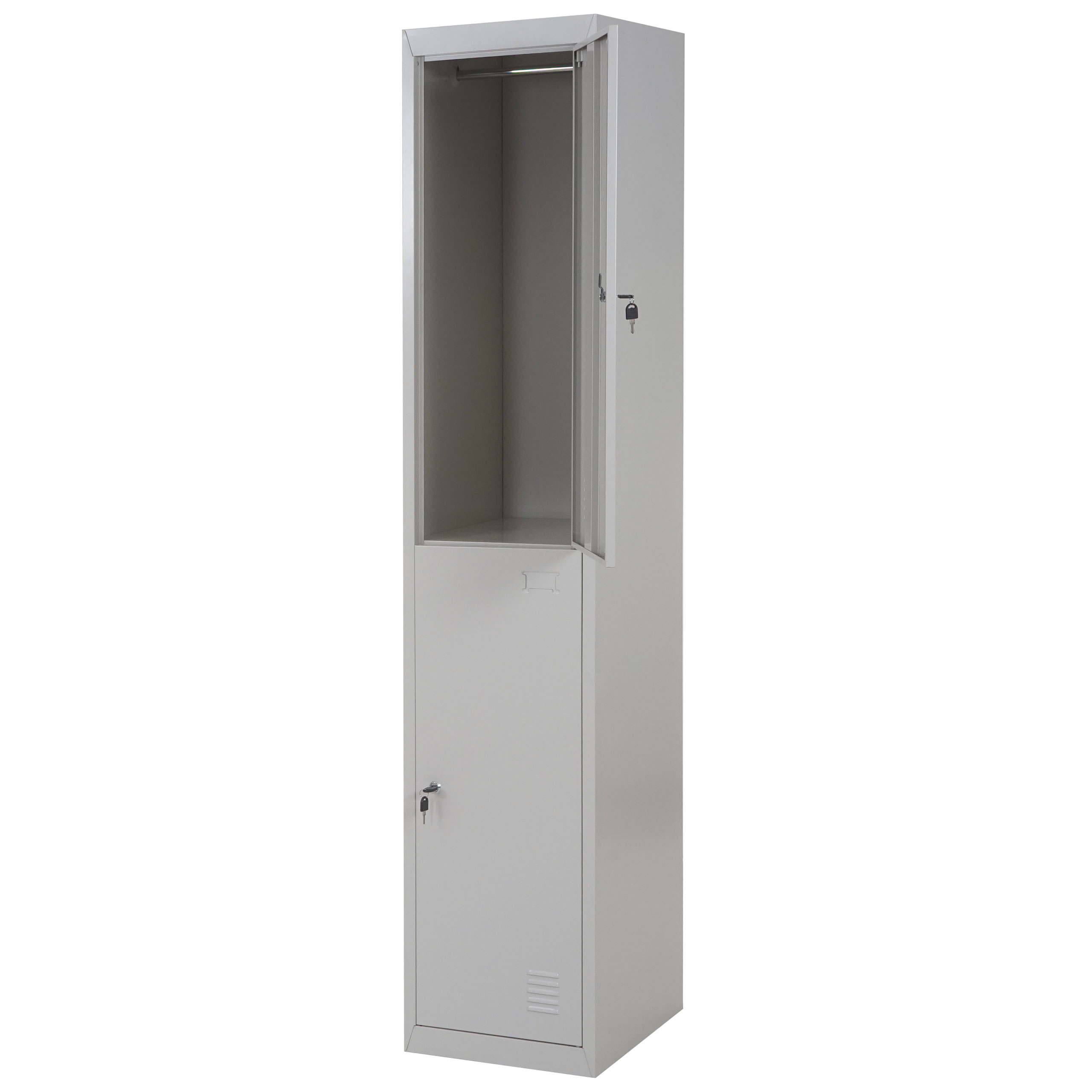 Schließfach Boston T853, Schließfachschrank Wertfachschrank Spind, 185x38x45cm - Bild 14 von 14