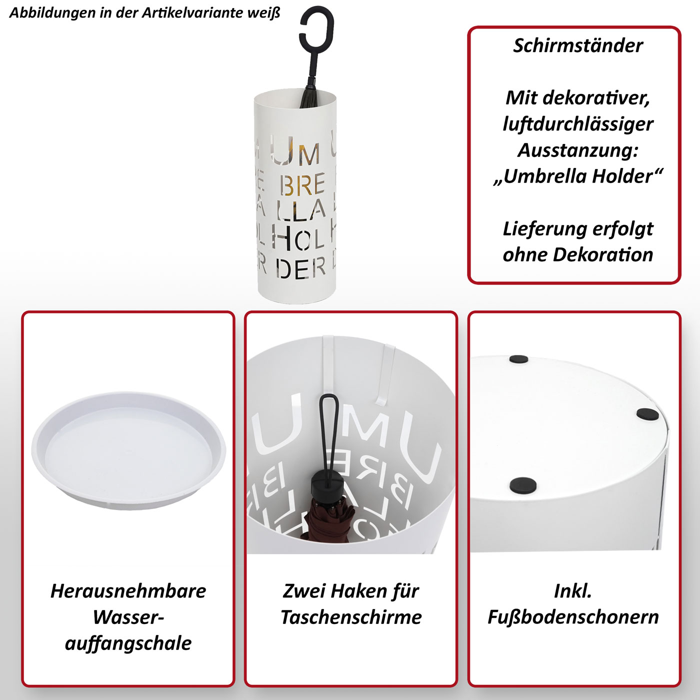 Key Facts Schirmständer HWC-C78