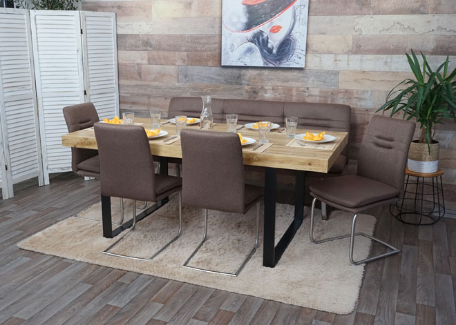 Esszimmer-Set HWC-H70 Ambientebild
