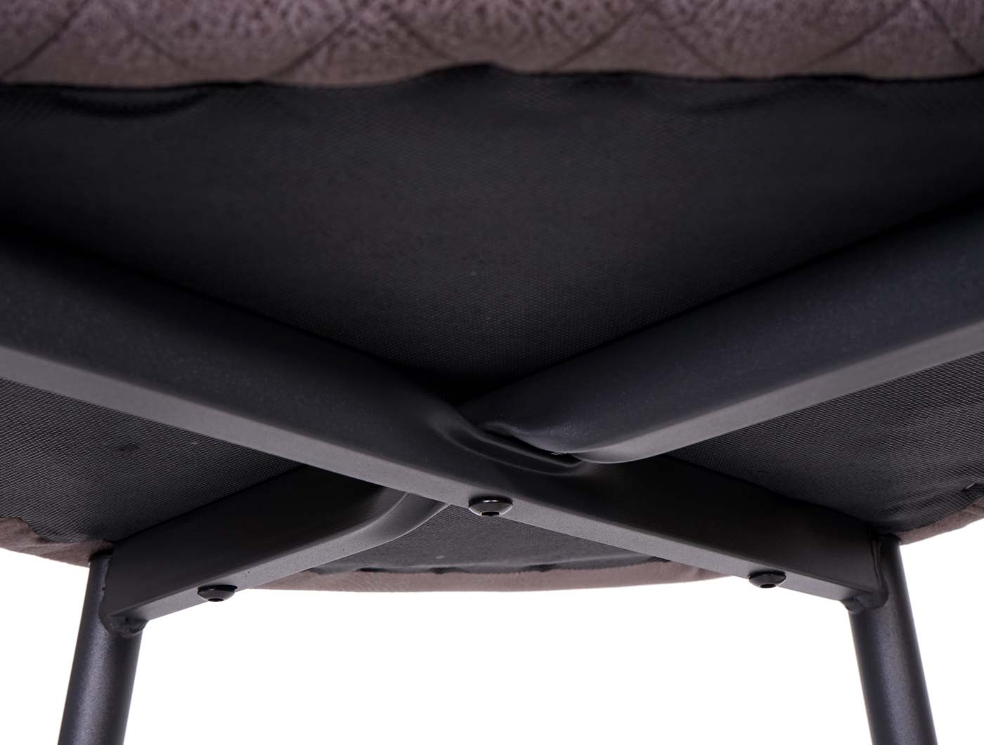 2x Barhocker HWC-H79 Detailansicht Unterseite Sitzflche