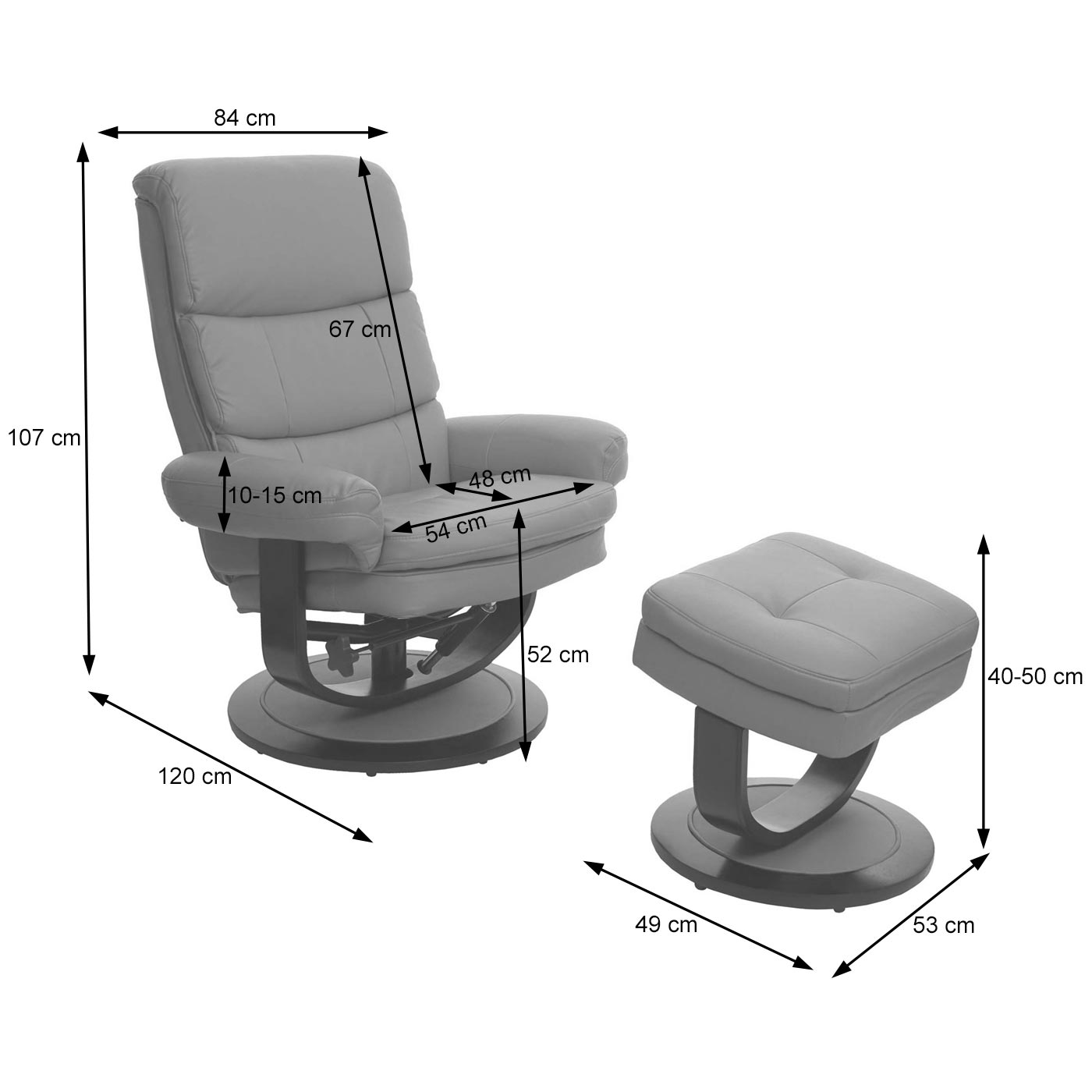 Relaxsessel HWC-C16 Bemaung