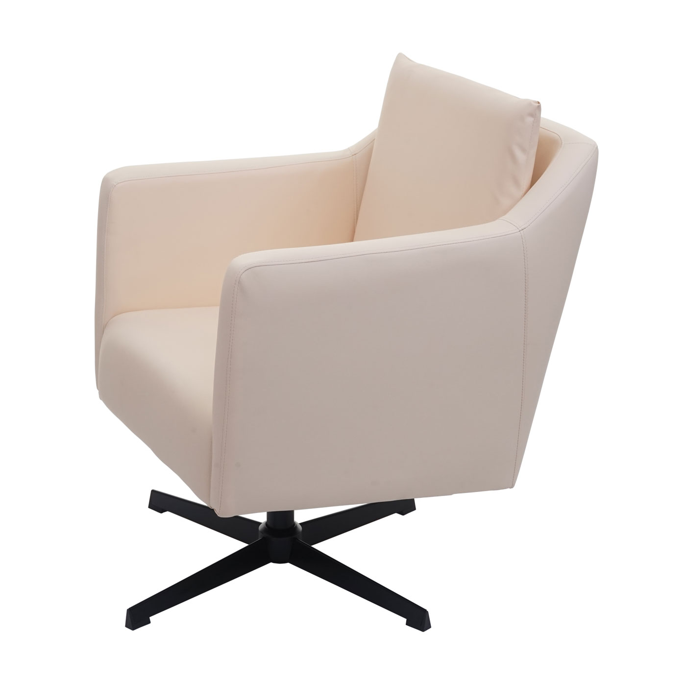 Lounge-Sessel HWC-H93b Seitenansicht