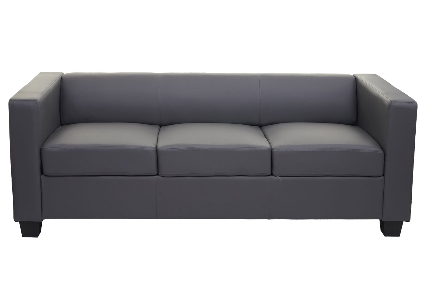 3er Sofa Couch Loungesofa Lille Frontansicht